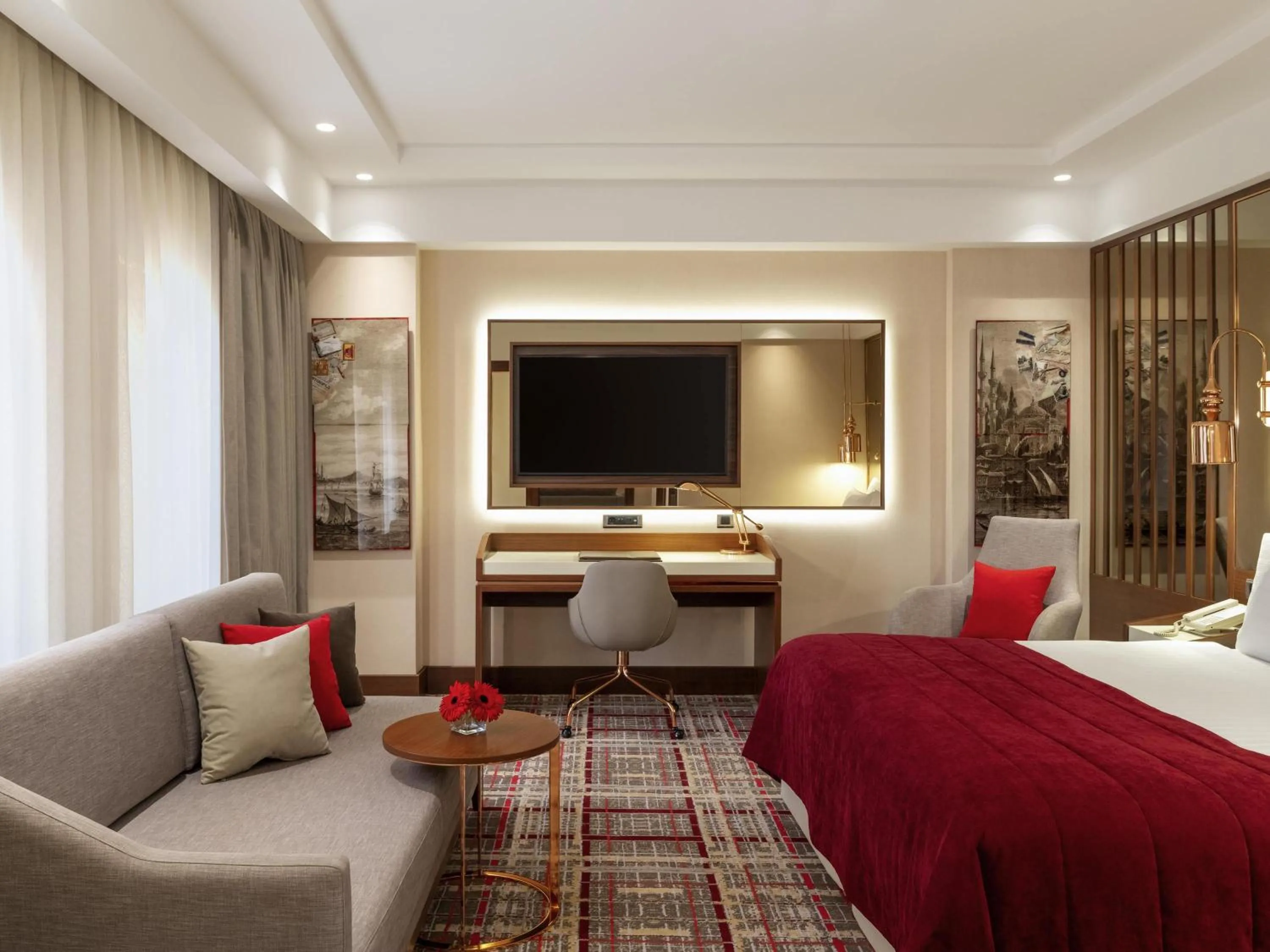 Bedroom, Bed in Mövenpick Hotel Istanbul Asia Airport