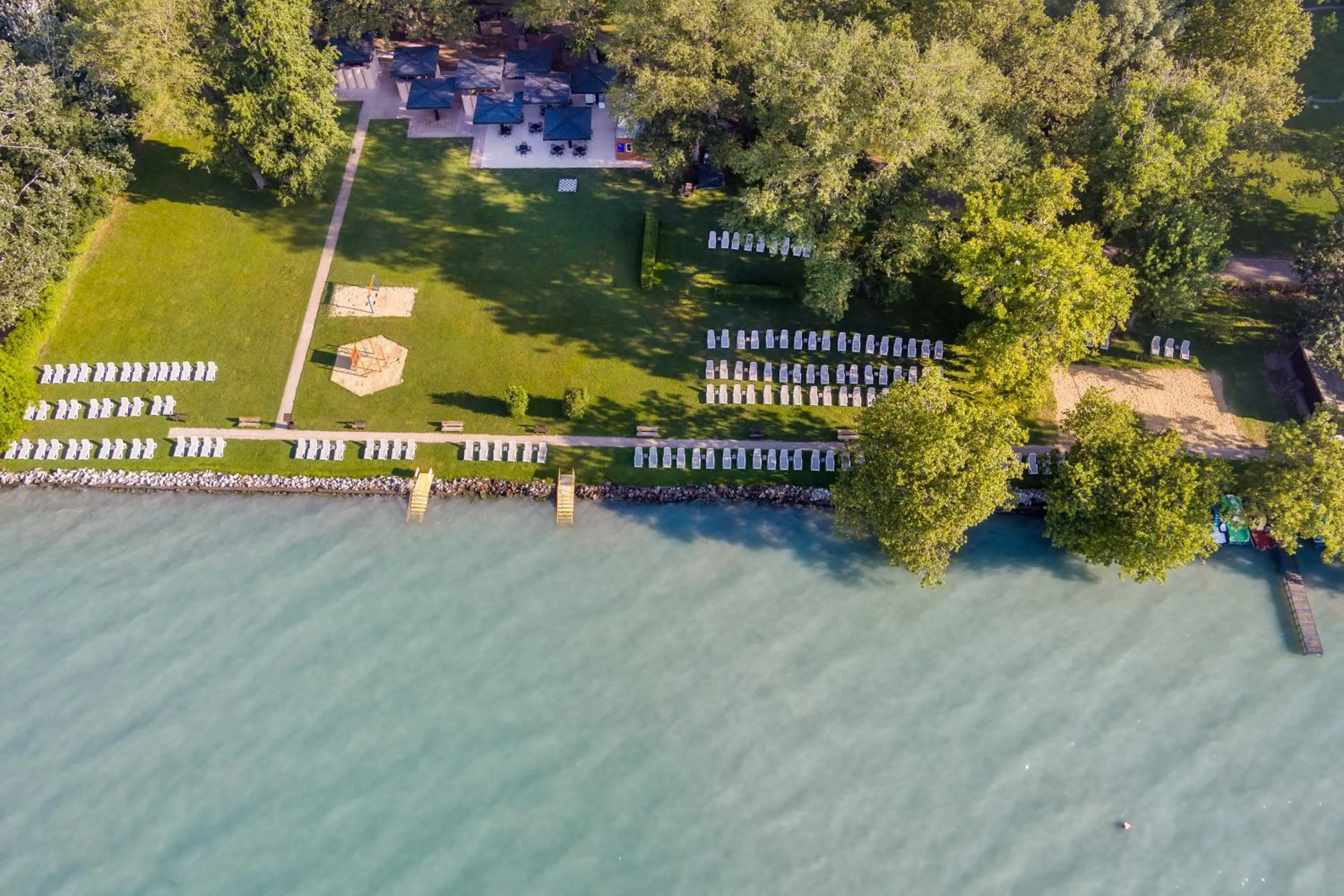 Bird's eye view in Hunguest Hotel Bál Resort