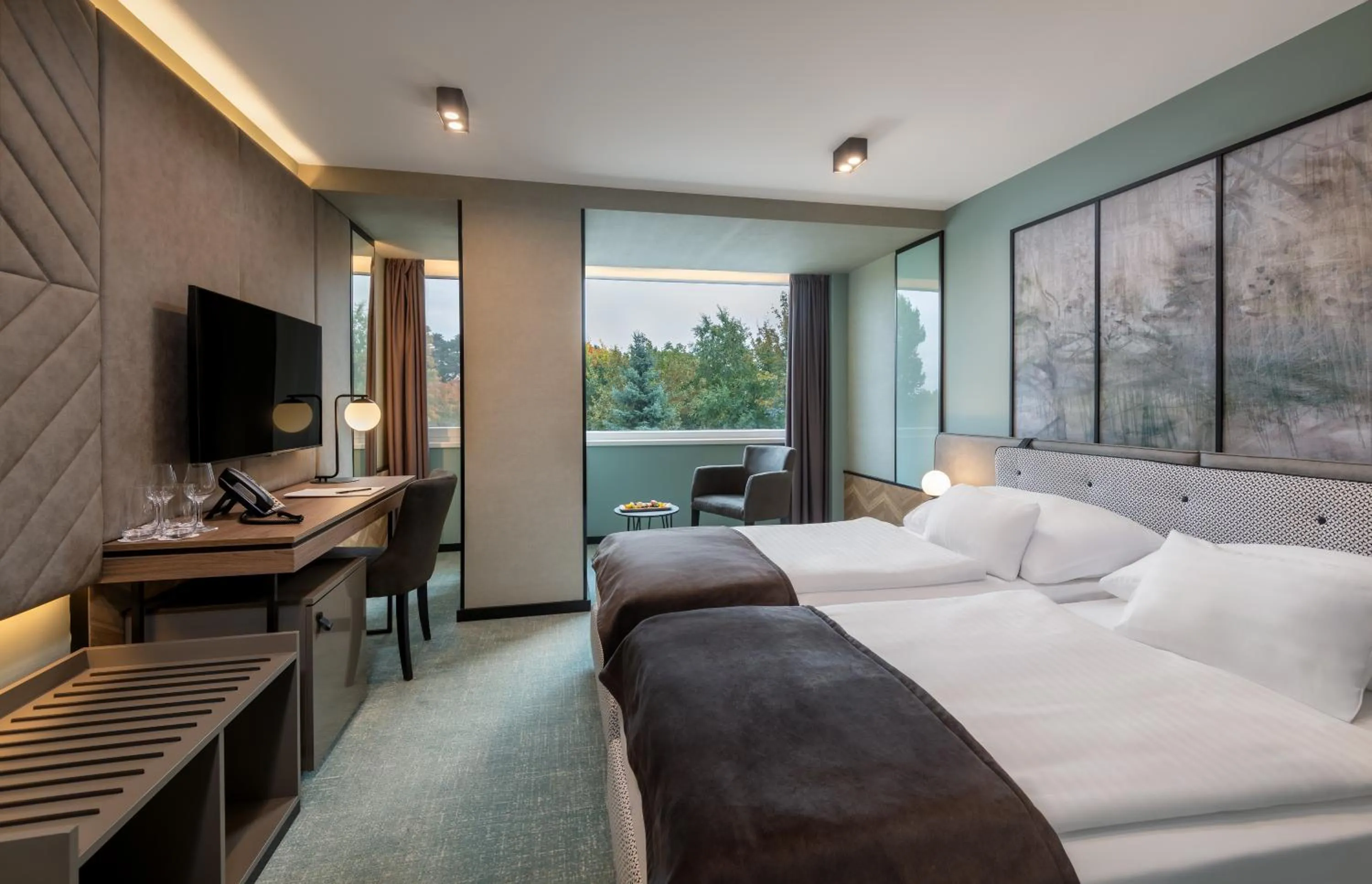 Bed in Hunguest Hotel Bál Resort