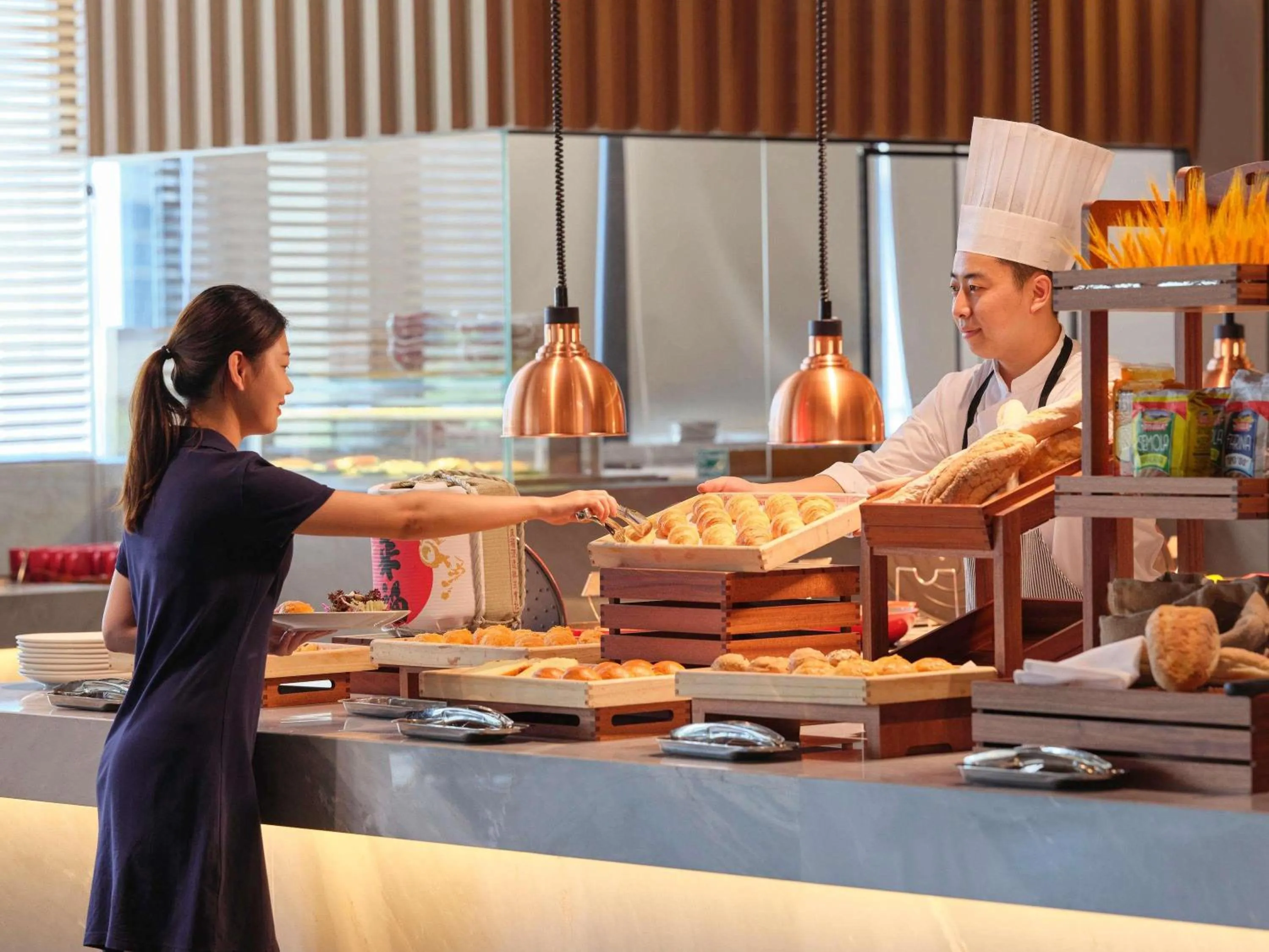 Breakfast in Novotel Shanghai Qingpu Excellence
