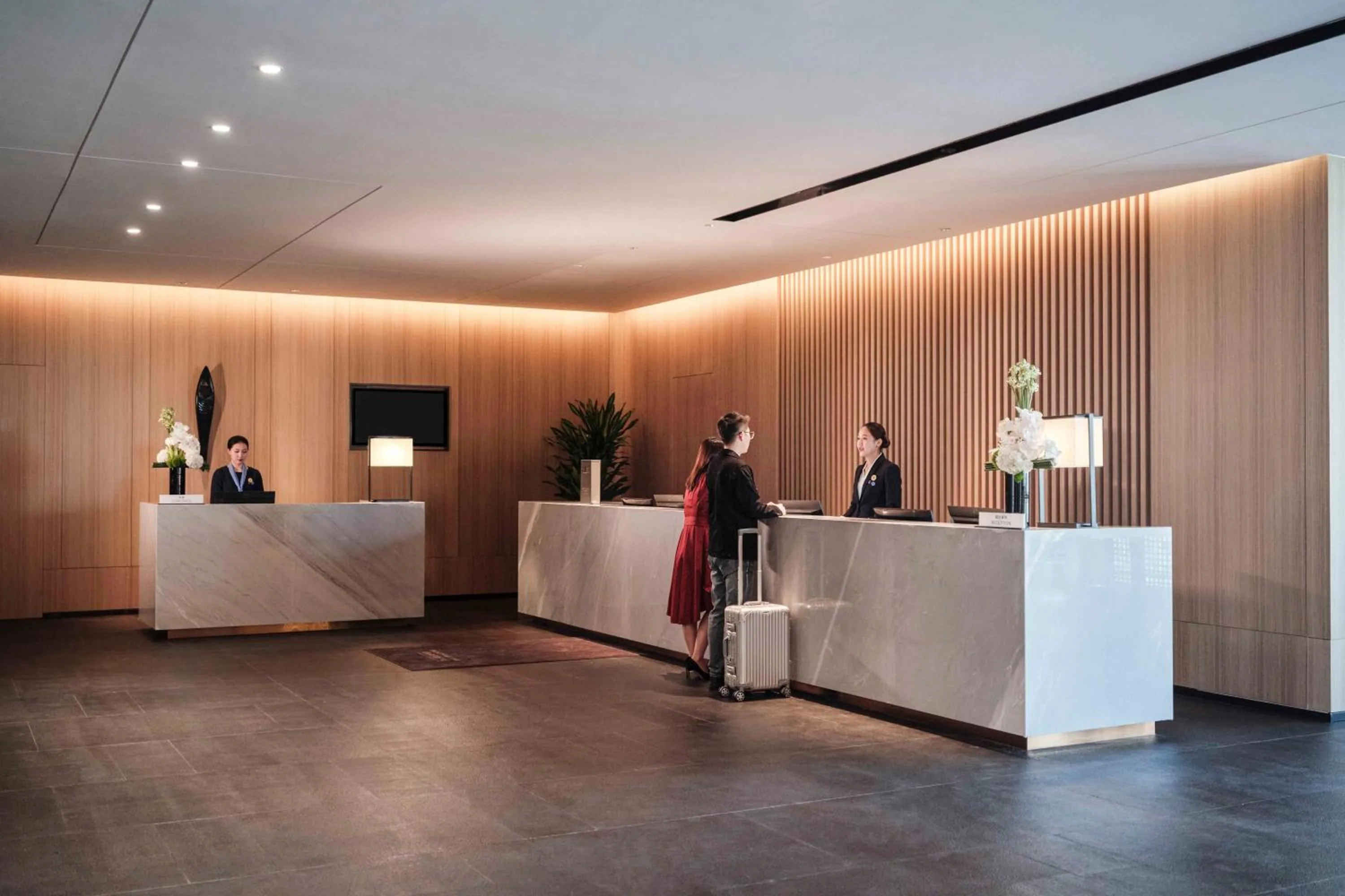 Lobby or reception in Novotel Shanghai Qingpu Excellence