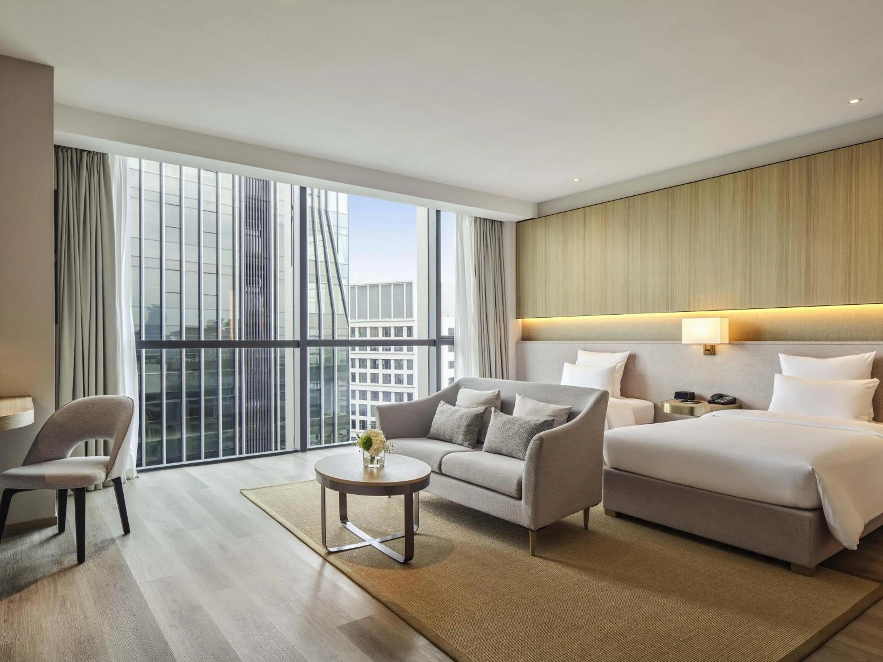 Bedroom, Bed in Novotel Shanghai Qingpu Excellence