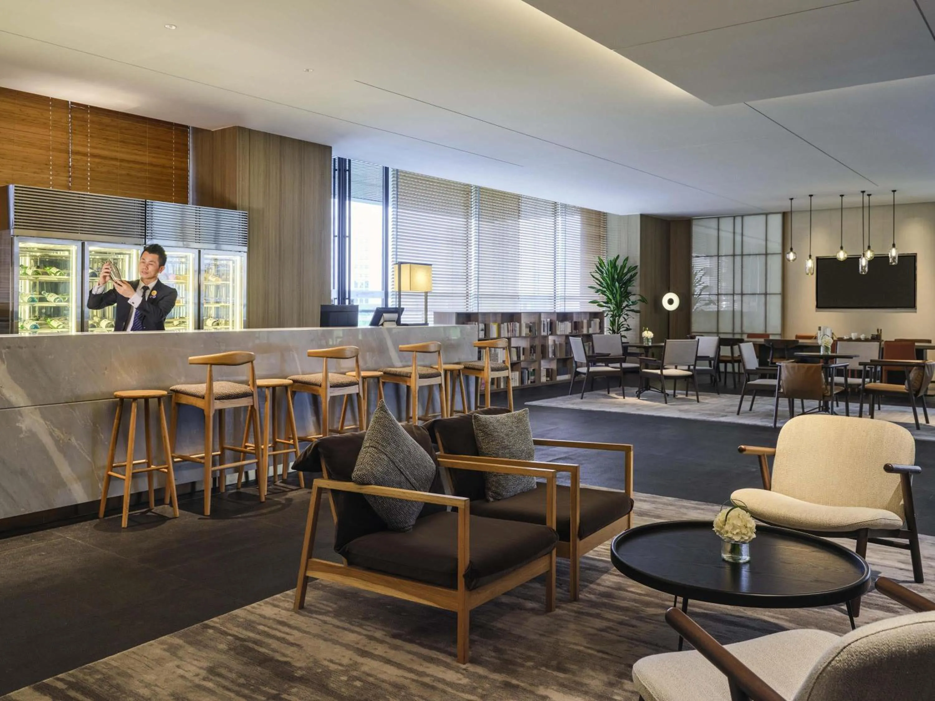 Lounge or bar in Novotel Shanghai Qingpu Excellence
