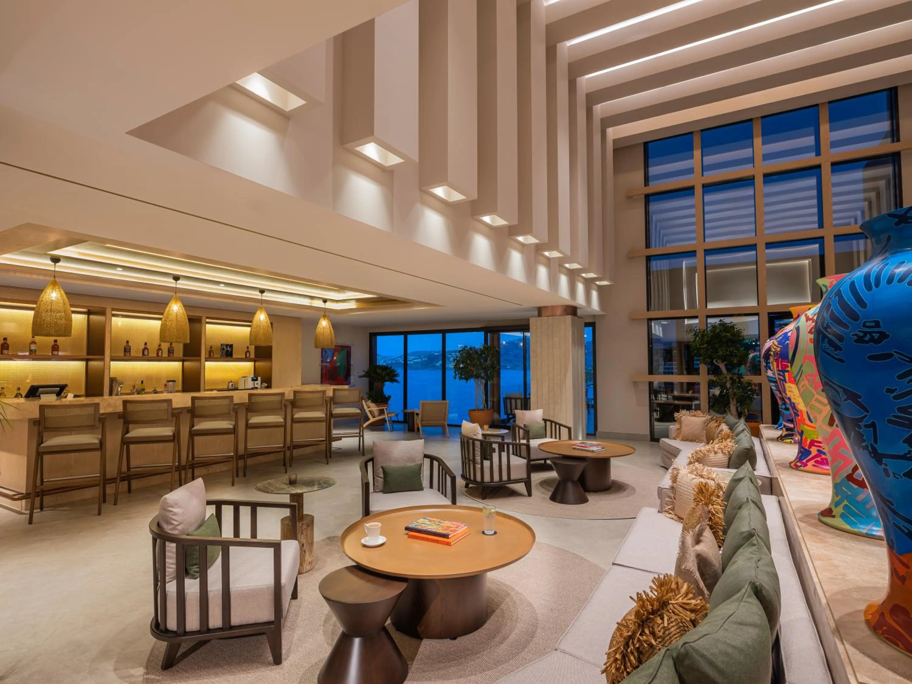 Lobby or reception in The Bodrum Hotel Yalıkavak - MGallery Collection