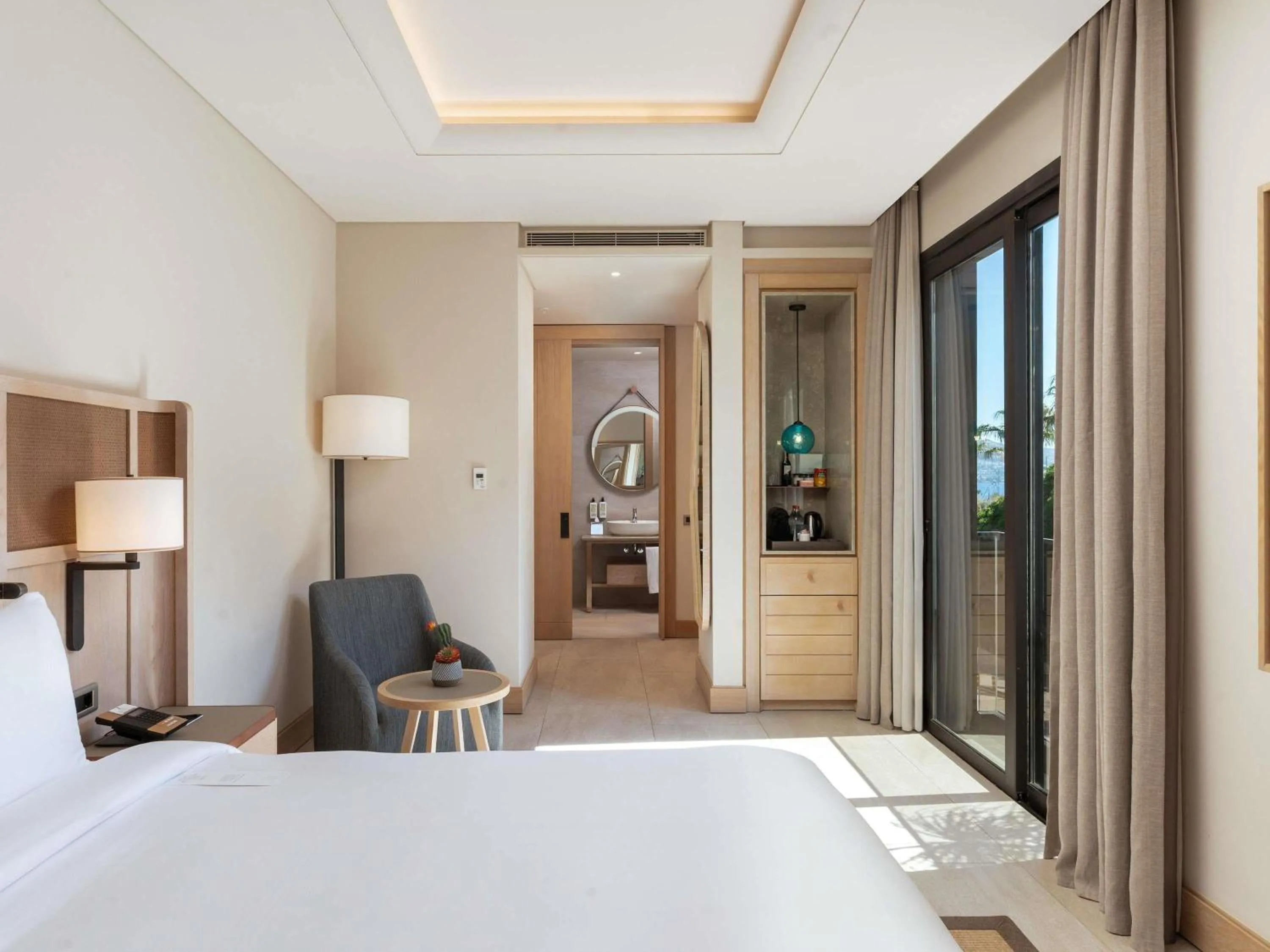 Bedroom, Bed in The Bodrum Hotel Yalıkavak - MGallery Collection