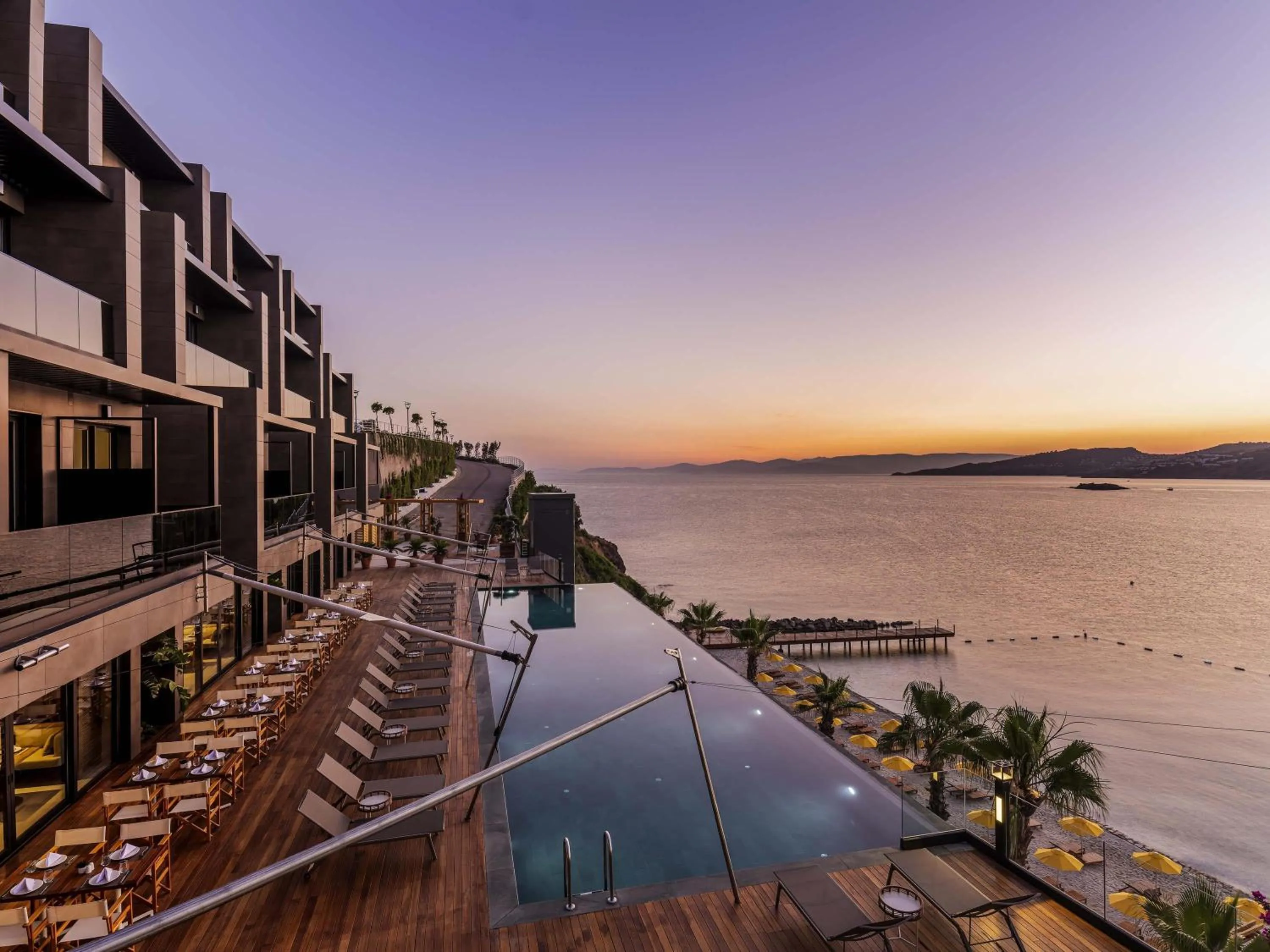 Pool view in The Bodrum Hotel Yalıkavak - MGallery Collection