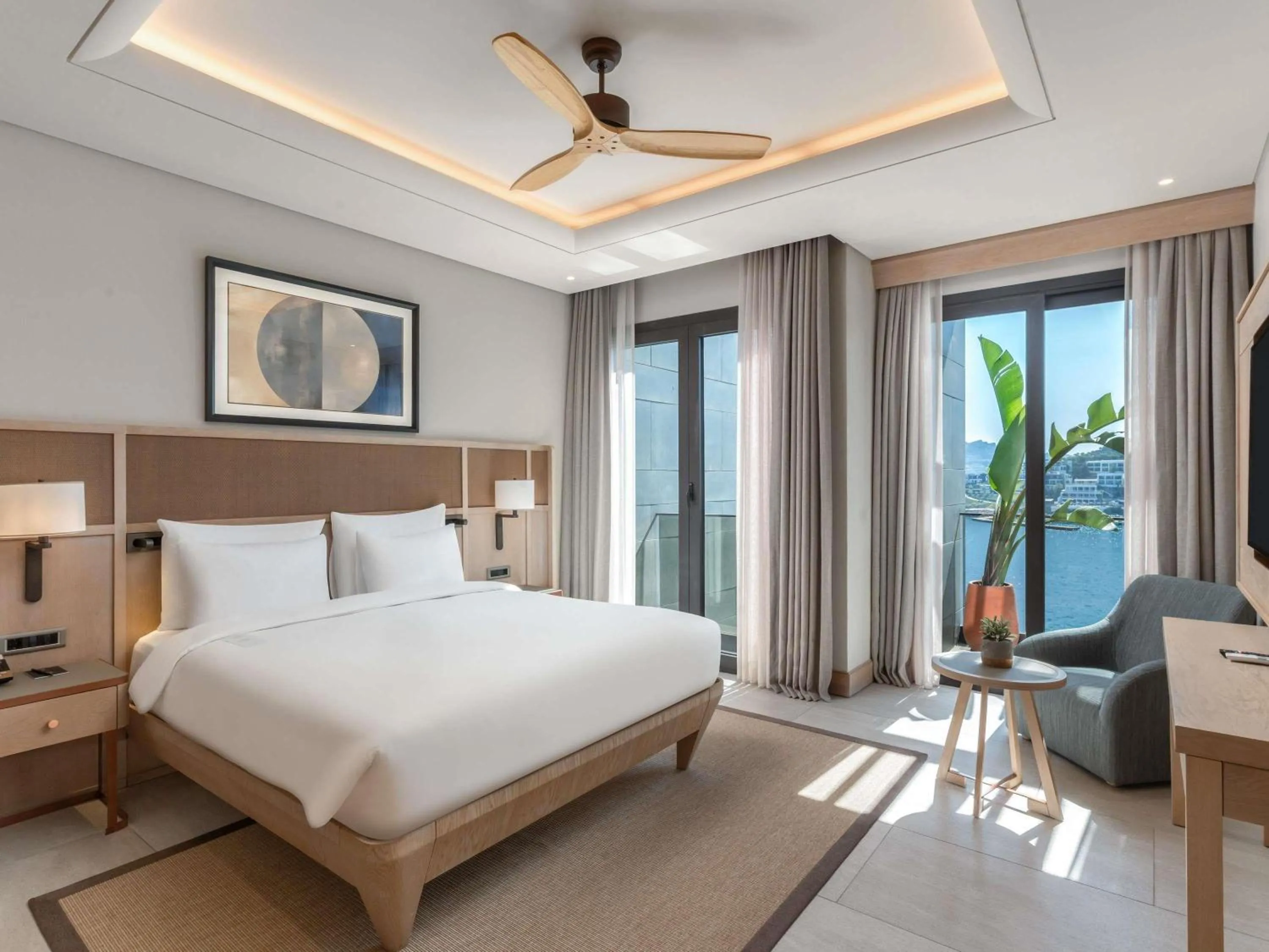 Photo of the whole room, Bed in The Bodrum Hotel Yalıkavak - MGallery Collection