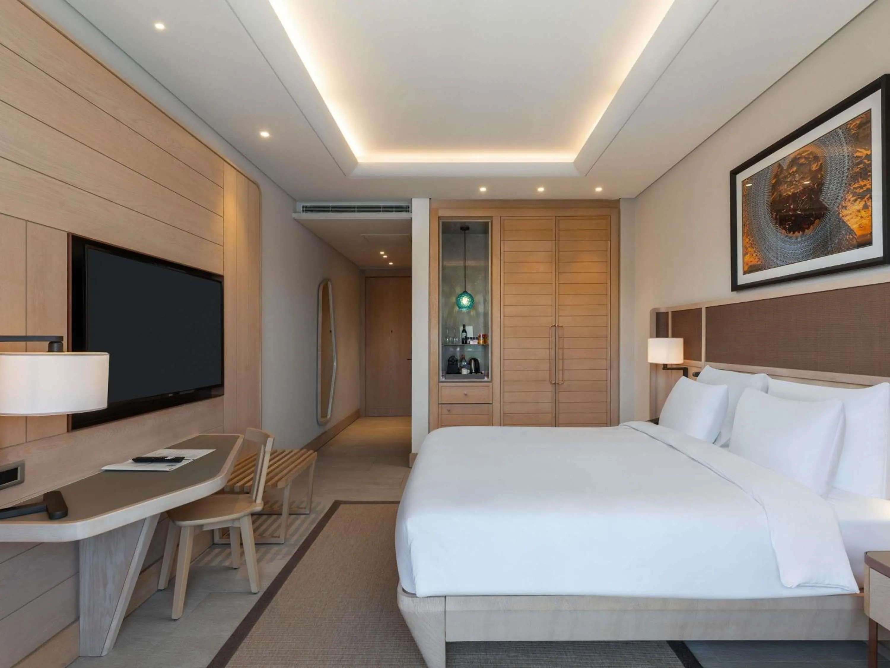 Bedroom, Bed in The Bodrum Hotel Yalıkavak - MGallery Collection