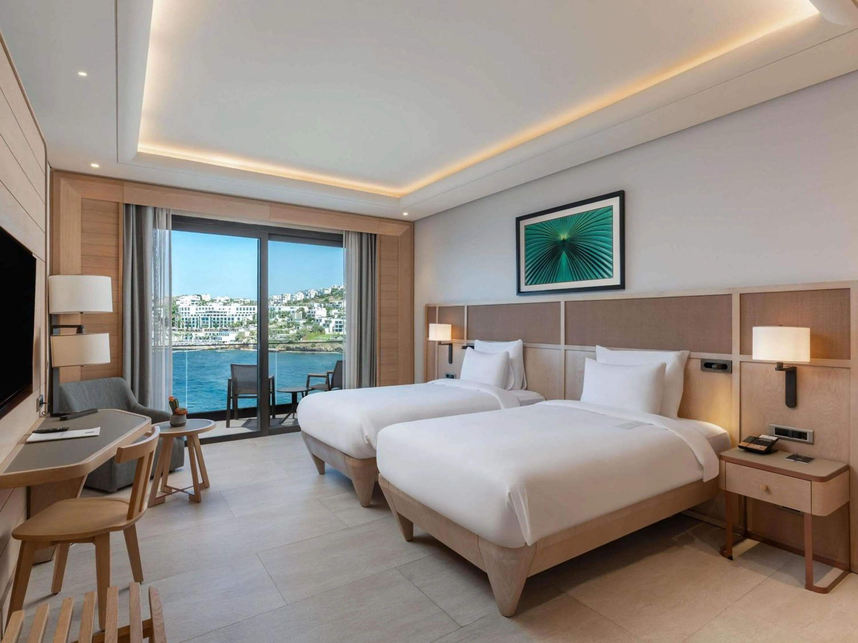 Bedroom, Bed in The Bodrum Hotel Yalıkavak - MGallery Collection