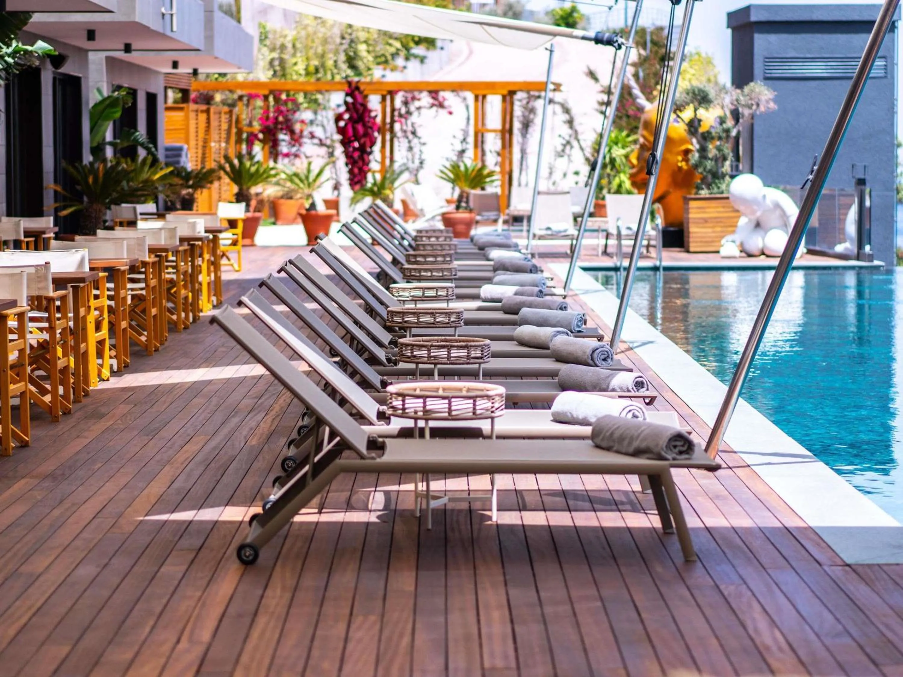 Pool view in The Bodrum Hotel Yalıkavak - MGallery Collection