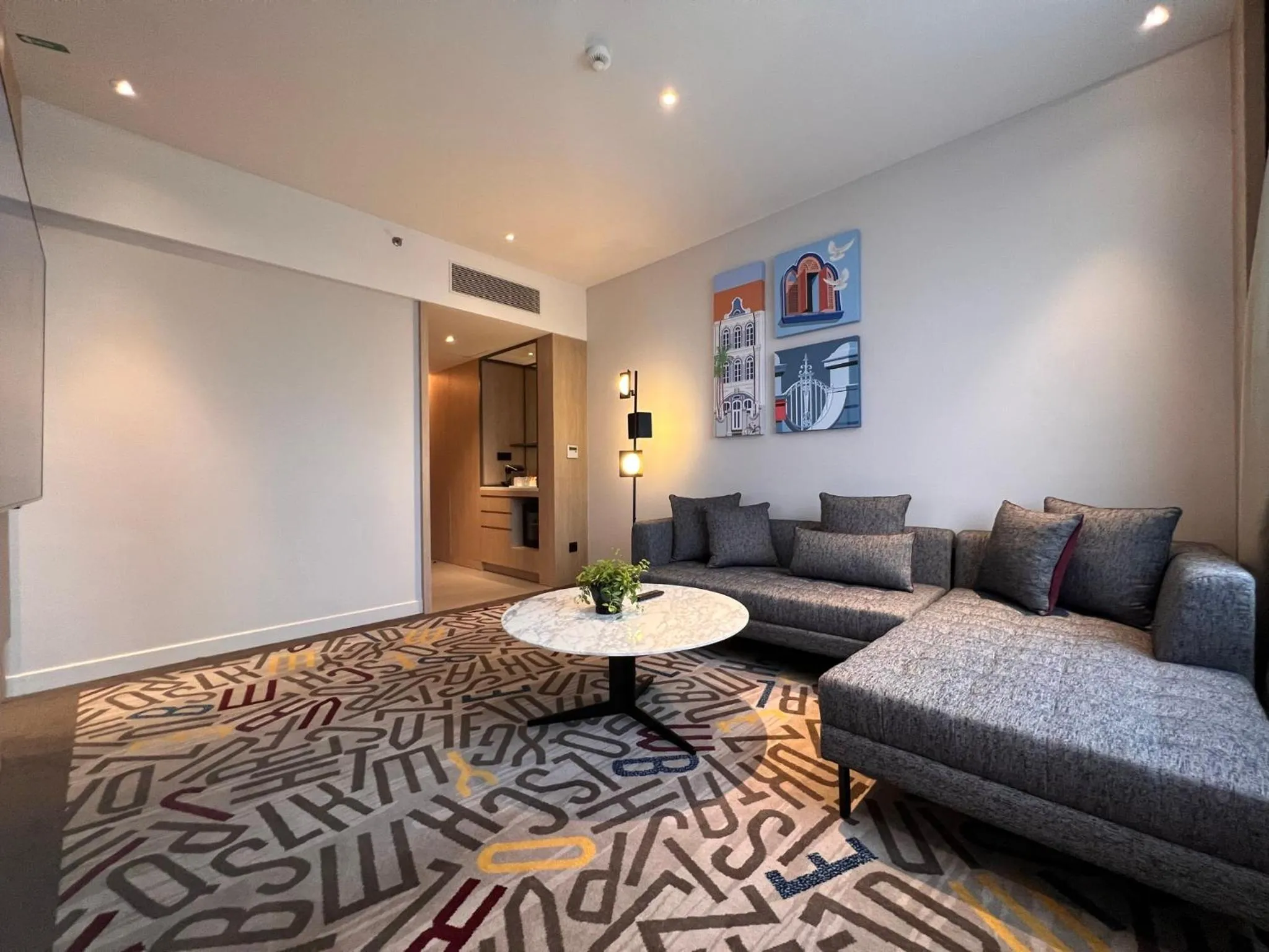 Living room in Mercure Kuala Lumpur Glenmarie