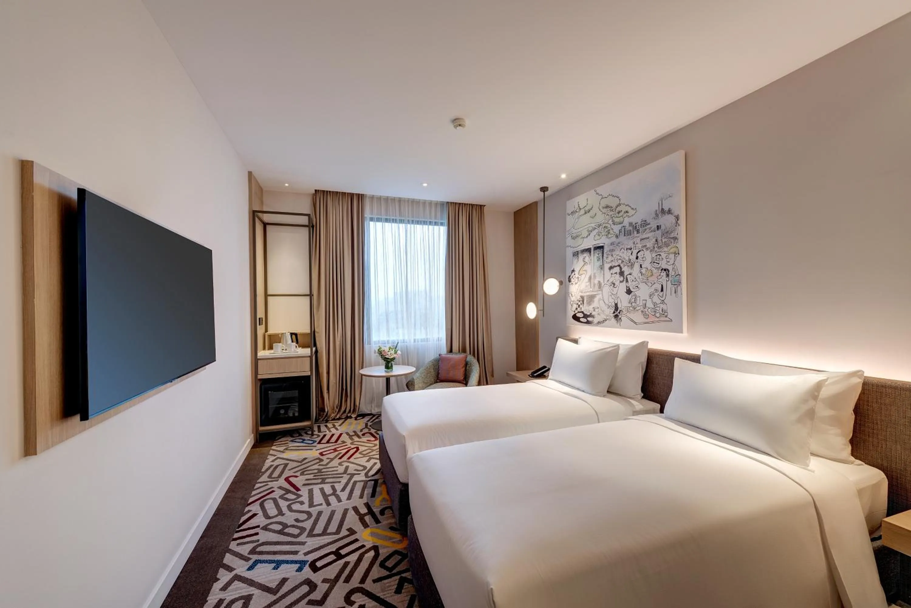 Bed in Mercure Kuala Lumpur Glenmarie