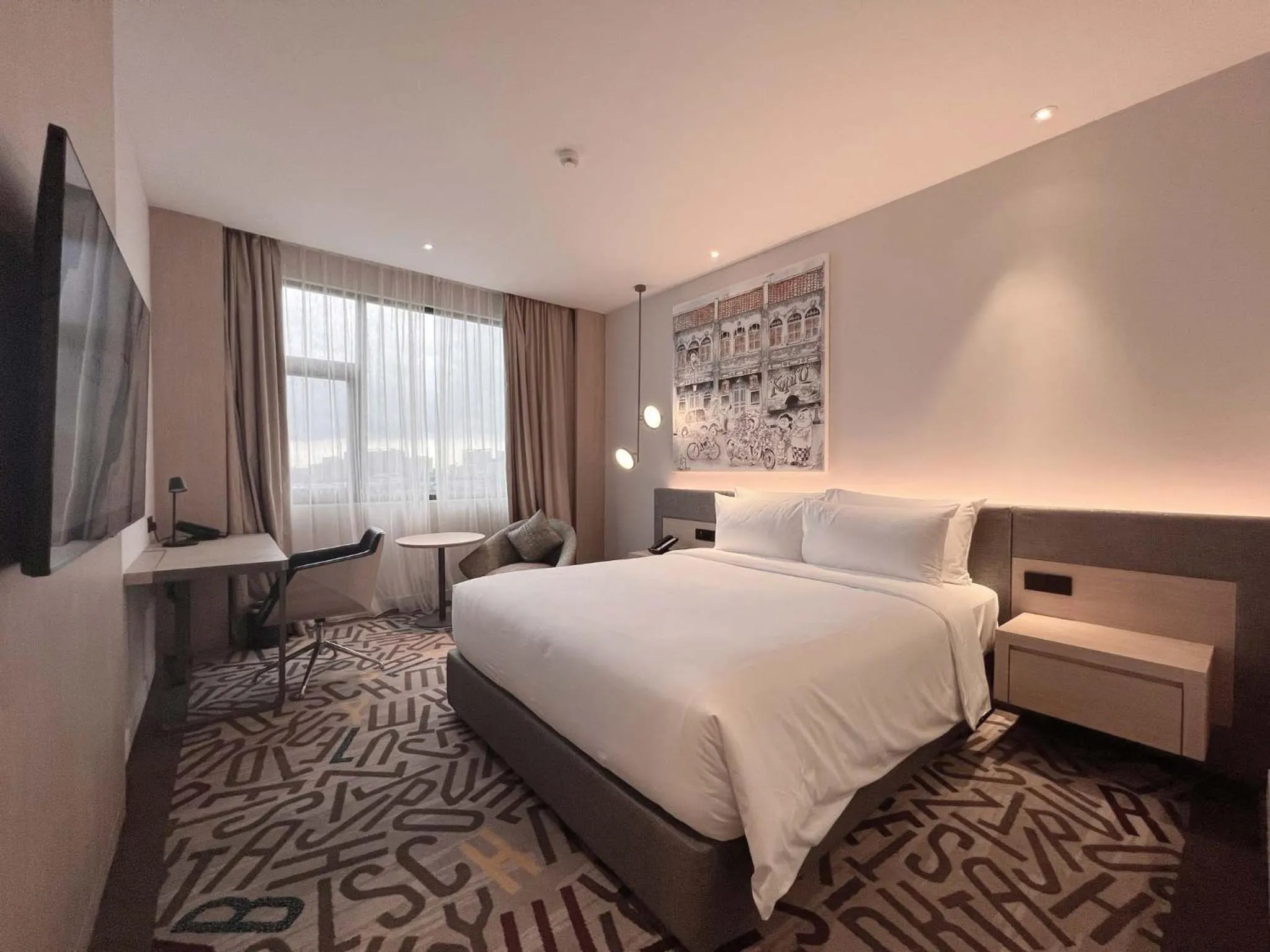 Bed in Mercure Kuala Lumpur Glenmarie