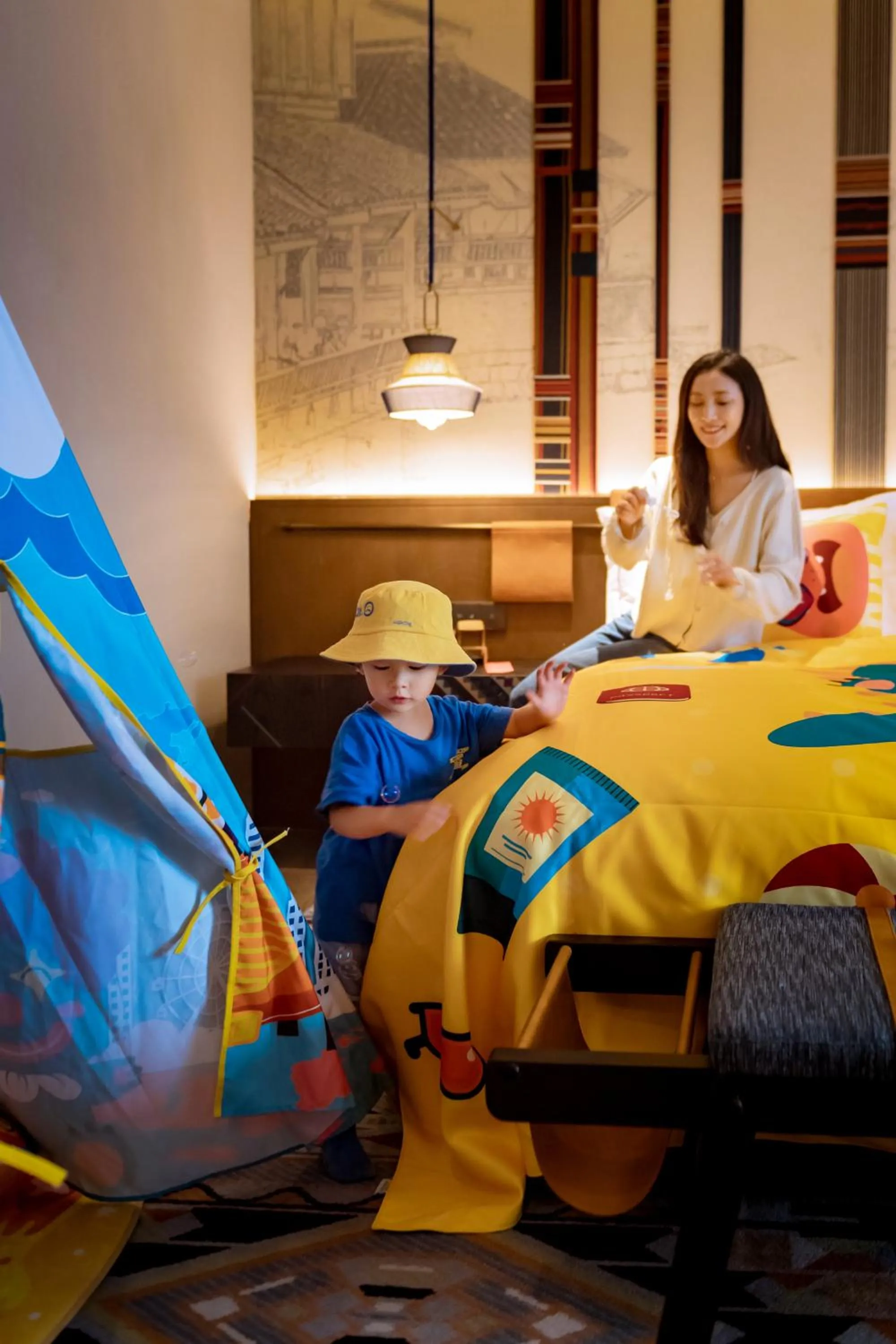 Bed in Hotel Indigo Jiuzhai by IHG