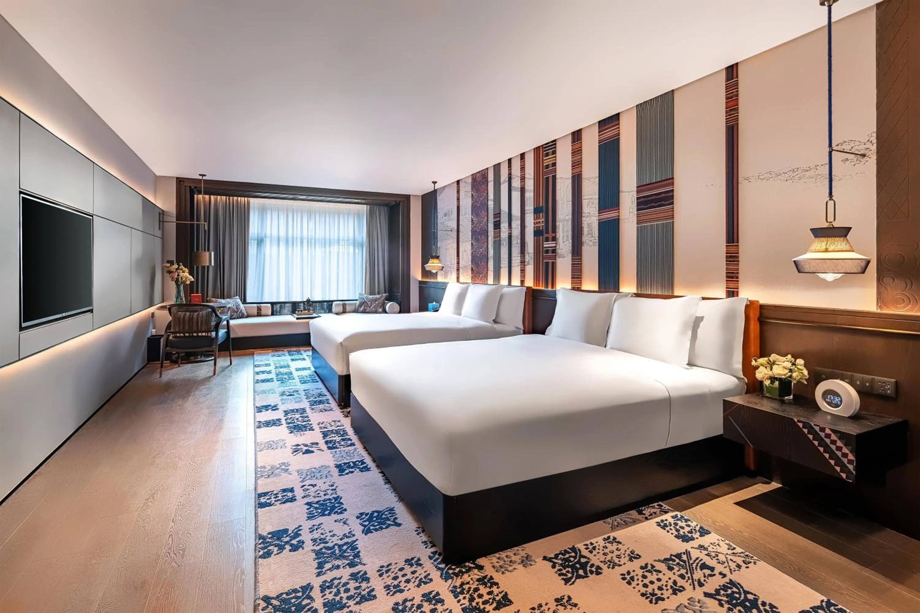 Bed in Hotel Indigo Jiuzhai by IHG