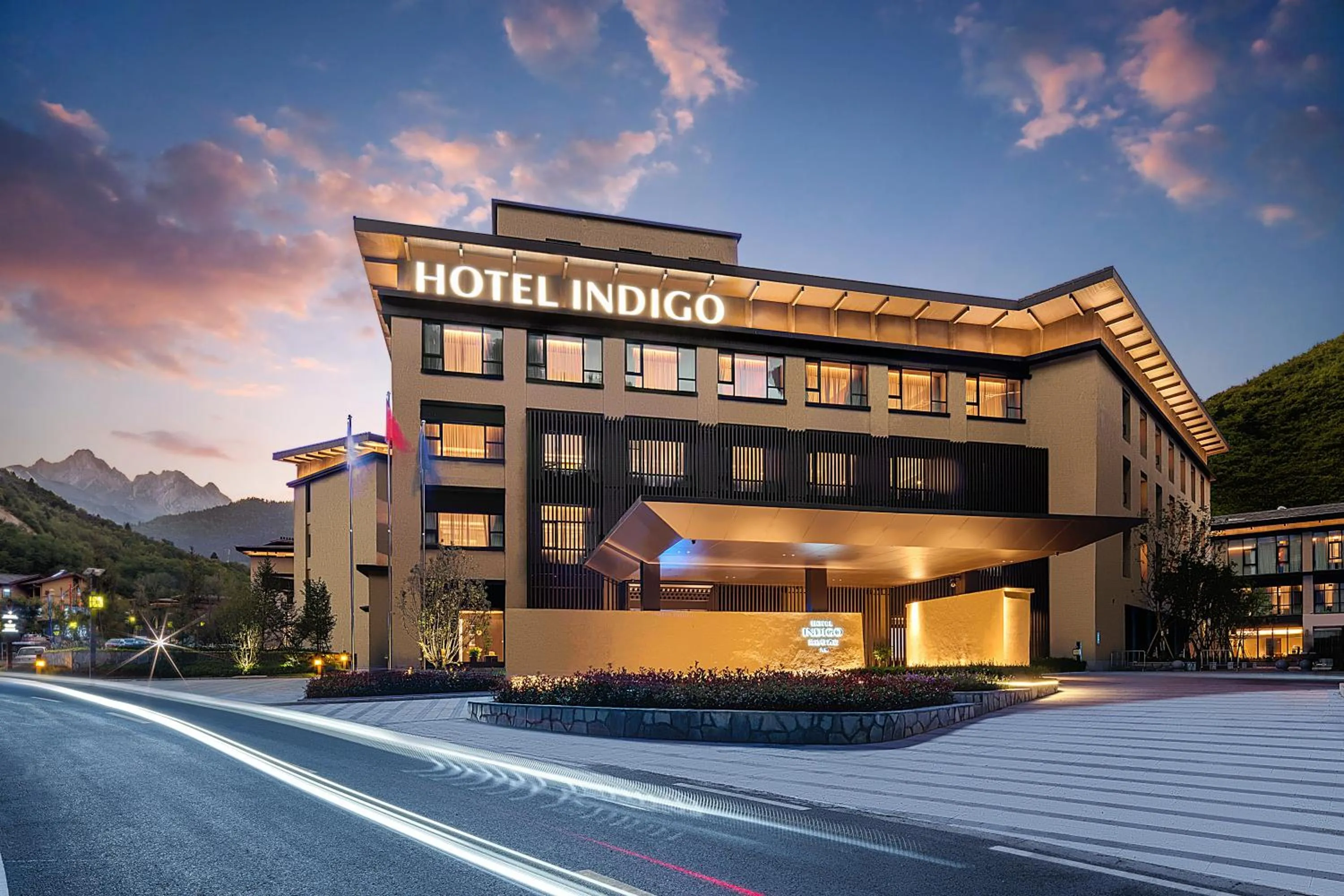Property building in Hotel Indigo Jiuzhai by IHG