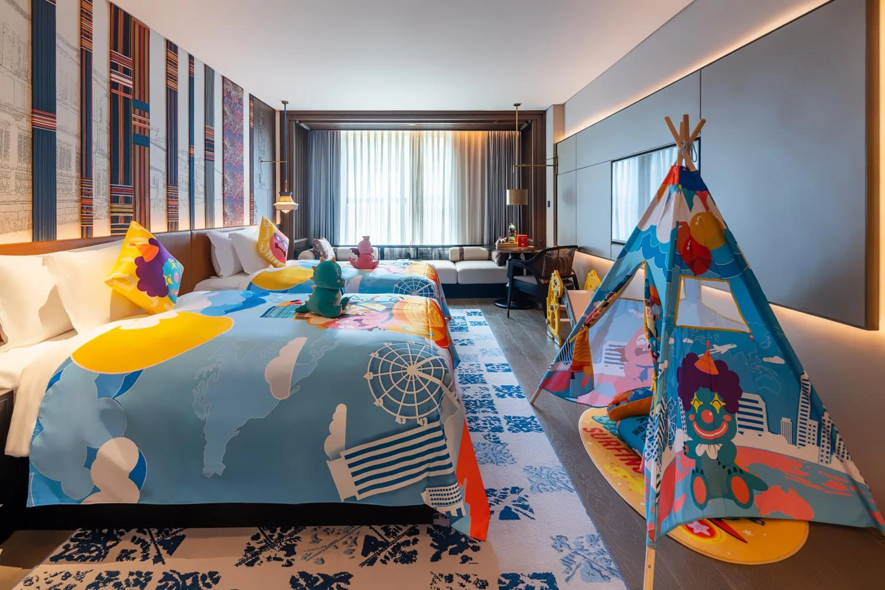 Bed in Hotel Indigo Jiuzhai by IHG