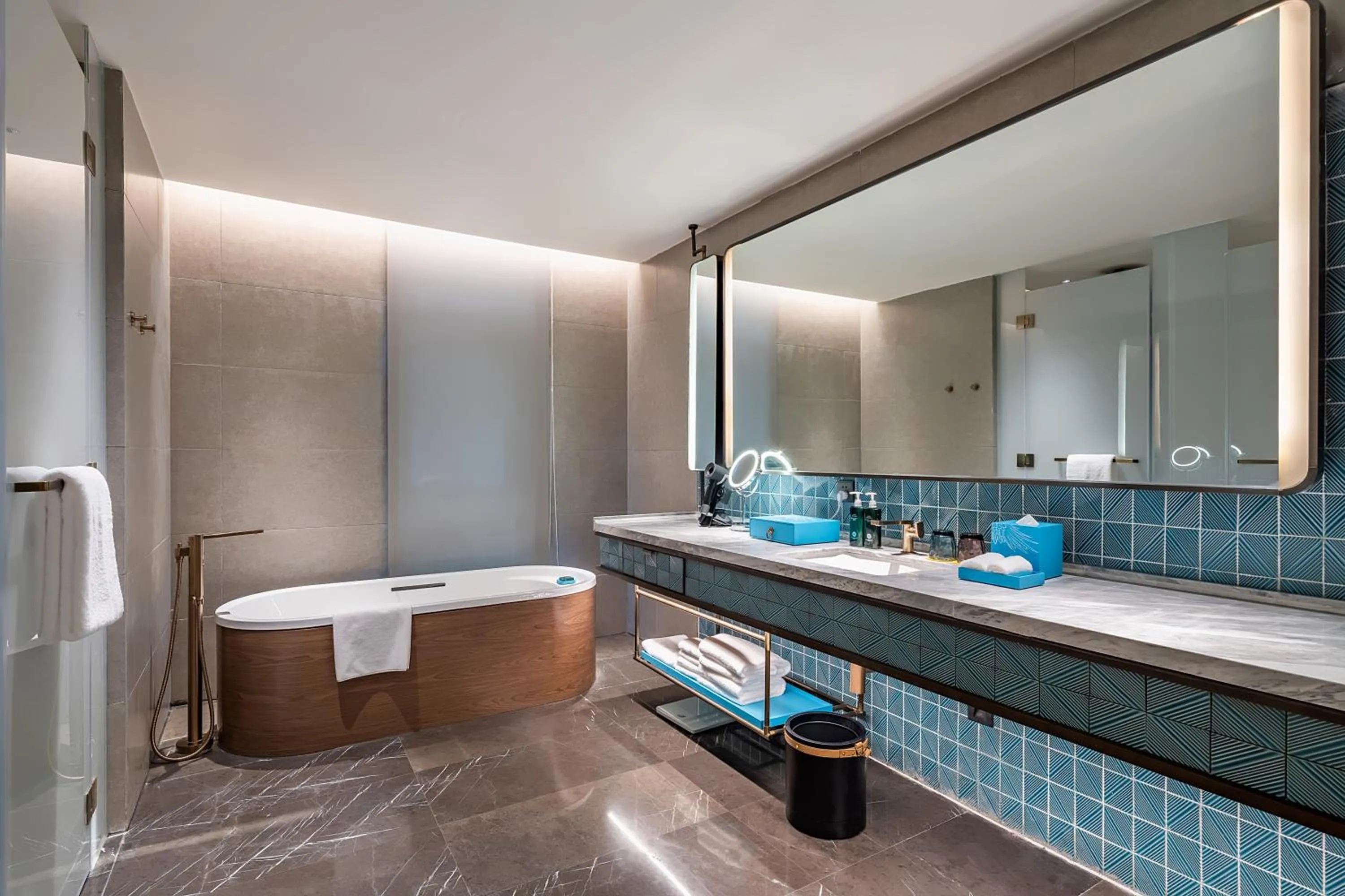 Bathroom in Hotel Indigo Jiuzhai by IHG