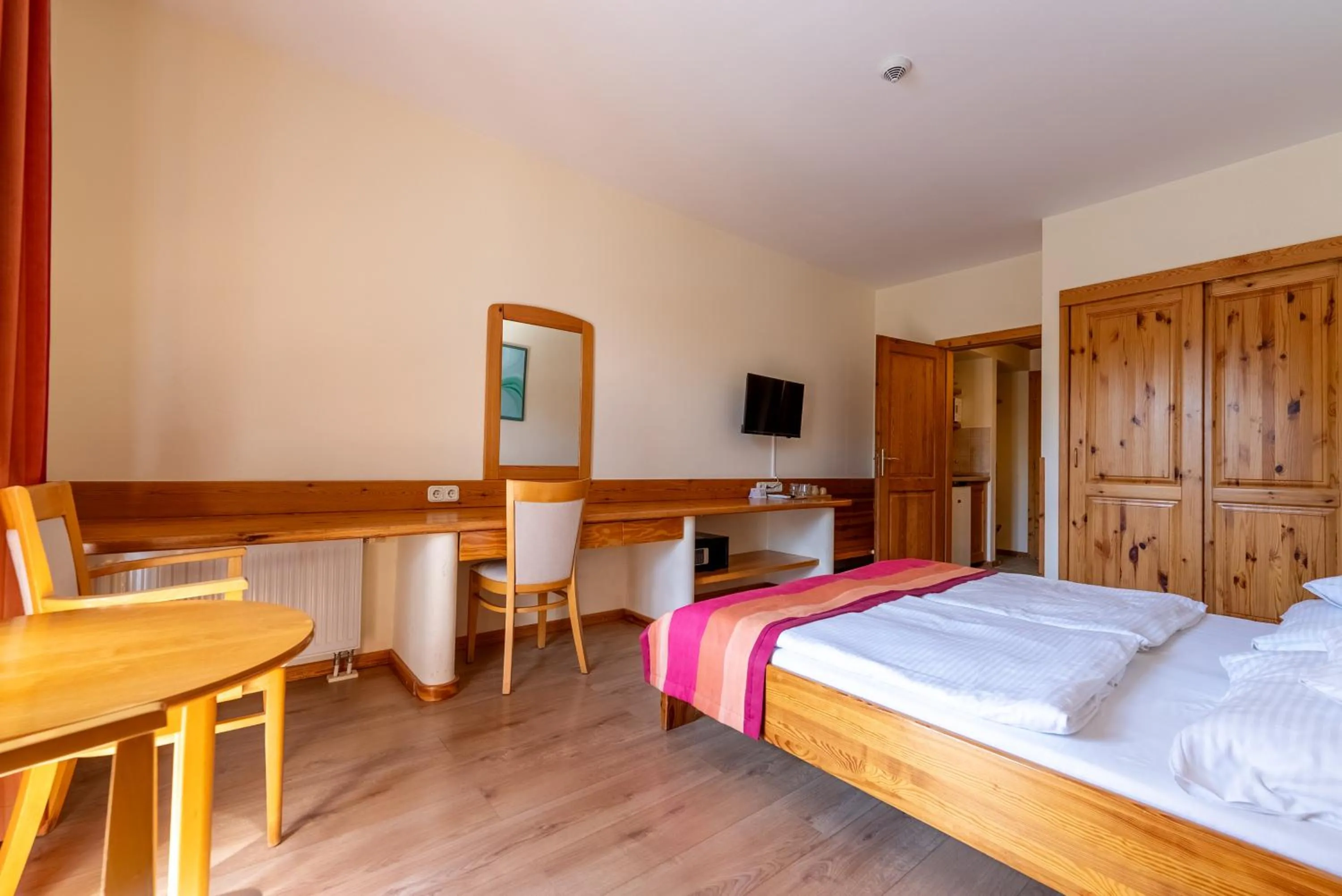 Bed in Petneházy Aparthotel