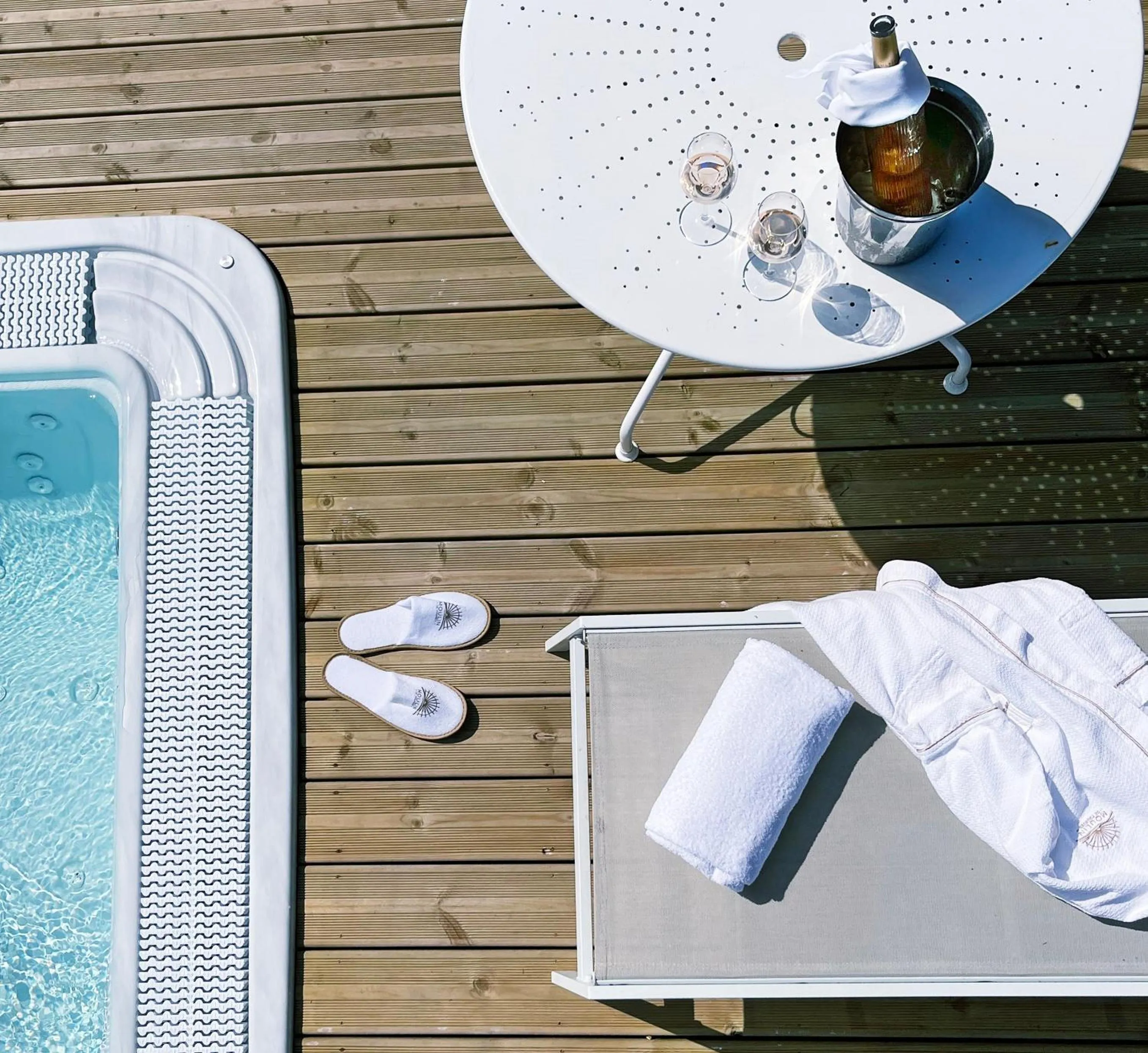 Hot Tub in Moulin de Fourges