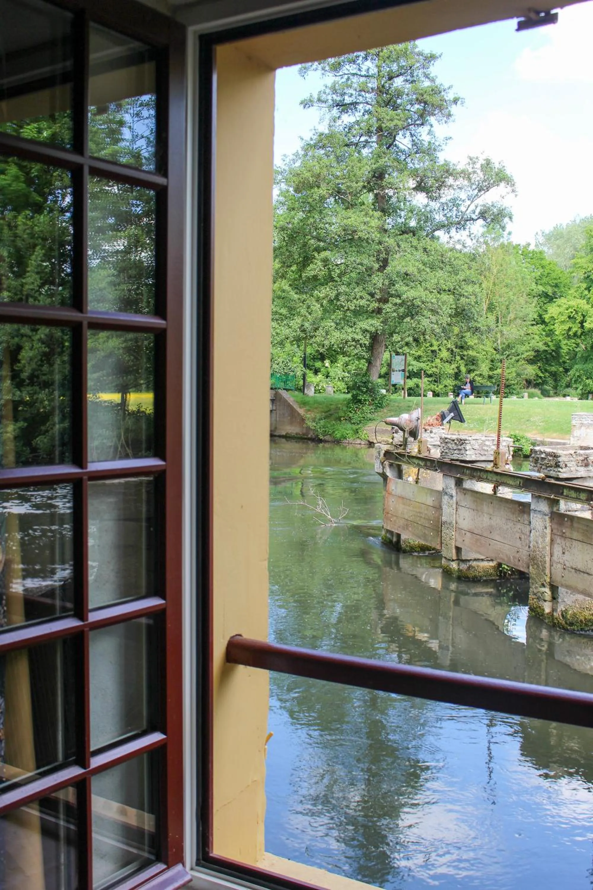 Natural landscape in Moulin de Fourges