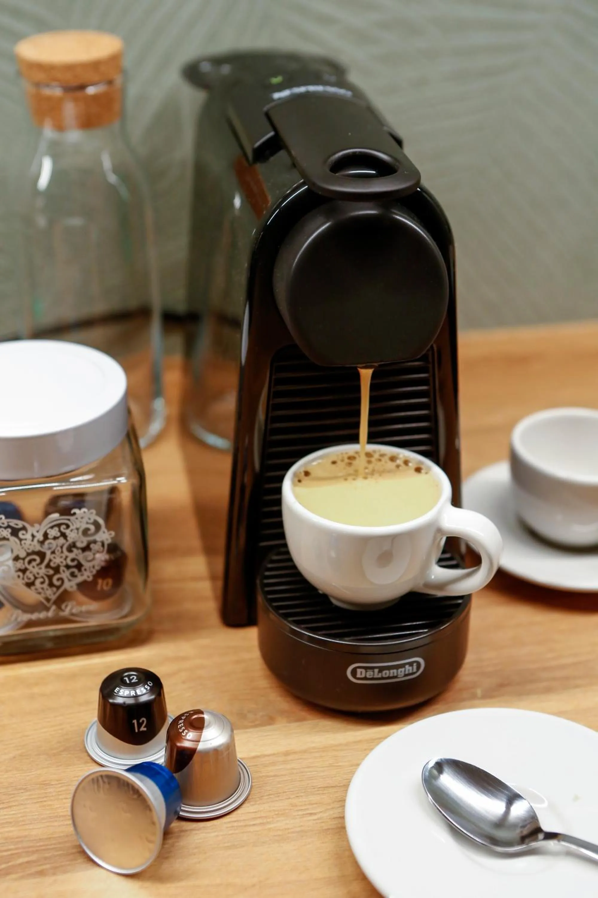 Coffee/tea facilities in Akacfa Holiday Apartments