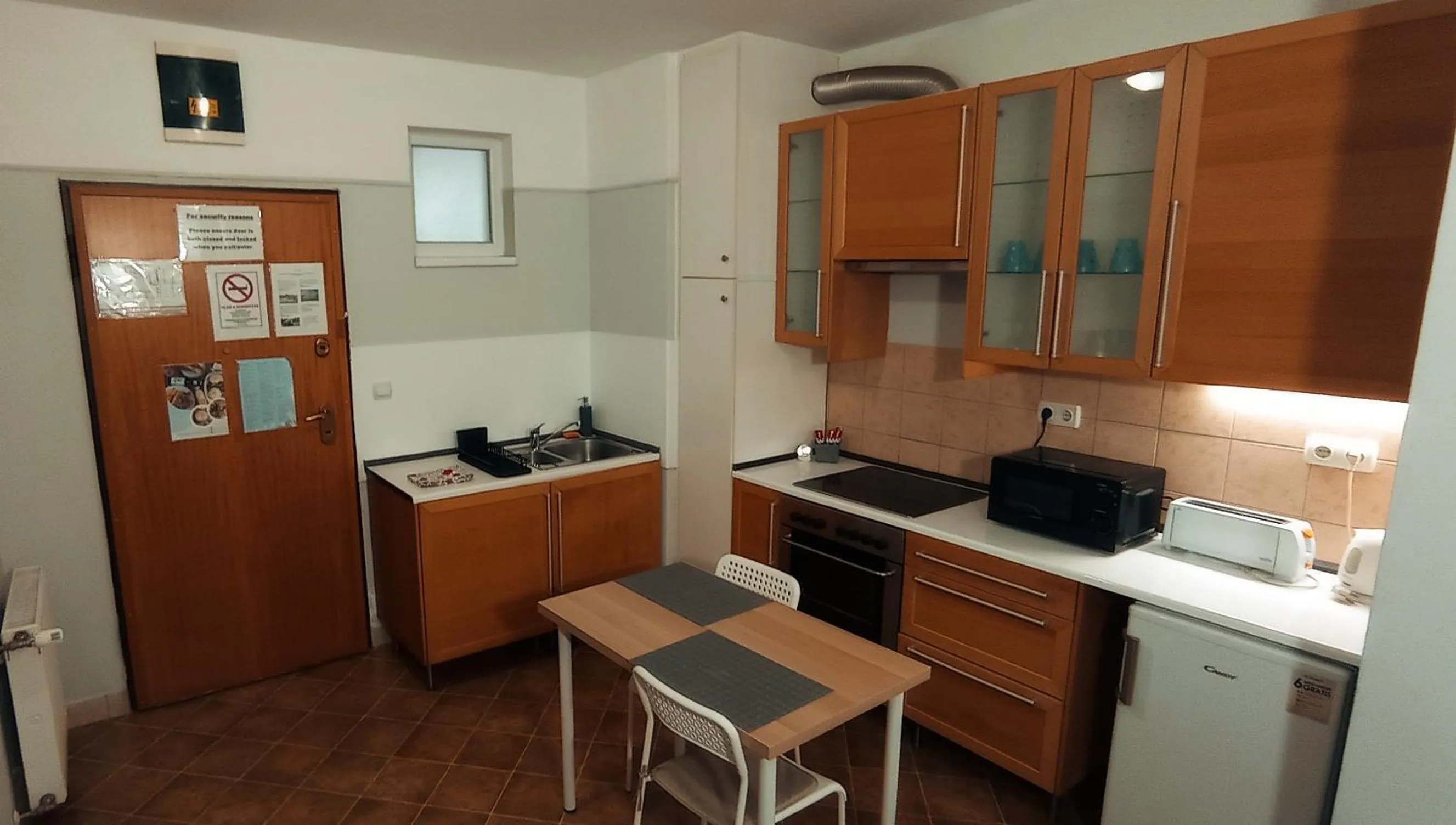 kitchen in Akacfa Holiday Apartments