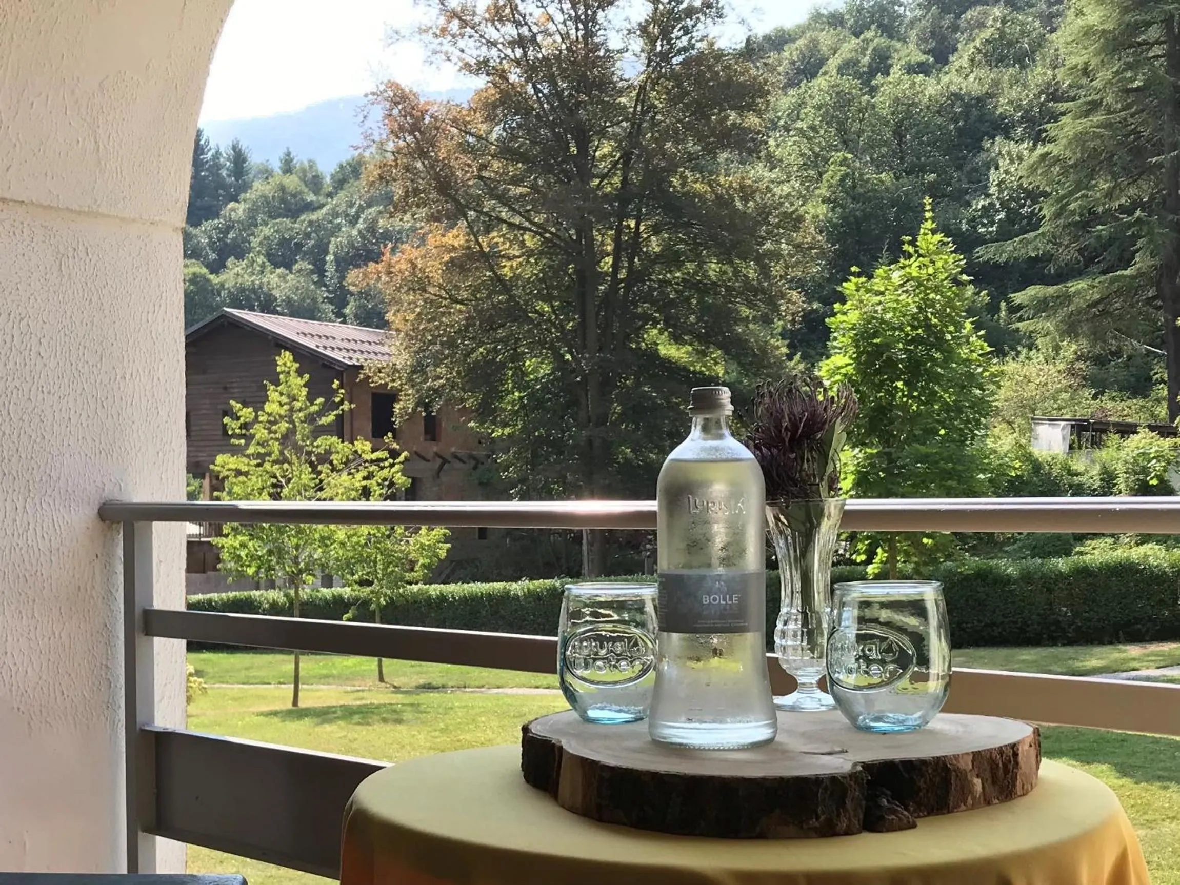 Garden in HOTEL LE FONTI