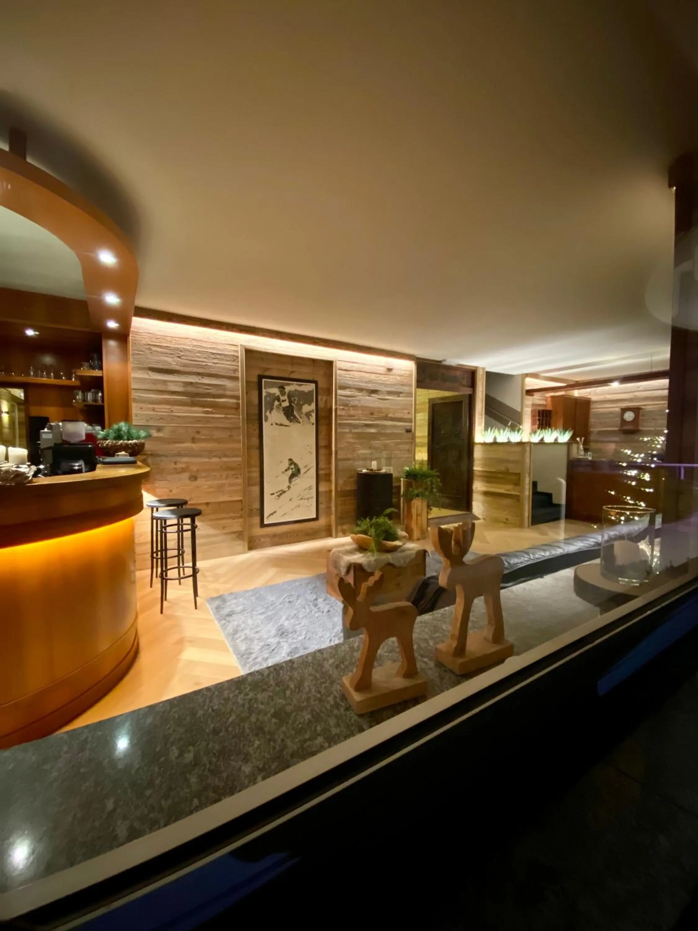 Lobby or reception in HOTEL LE FONTI