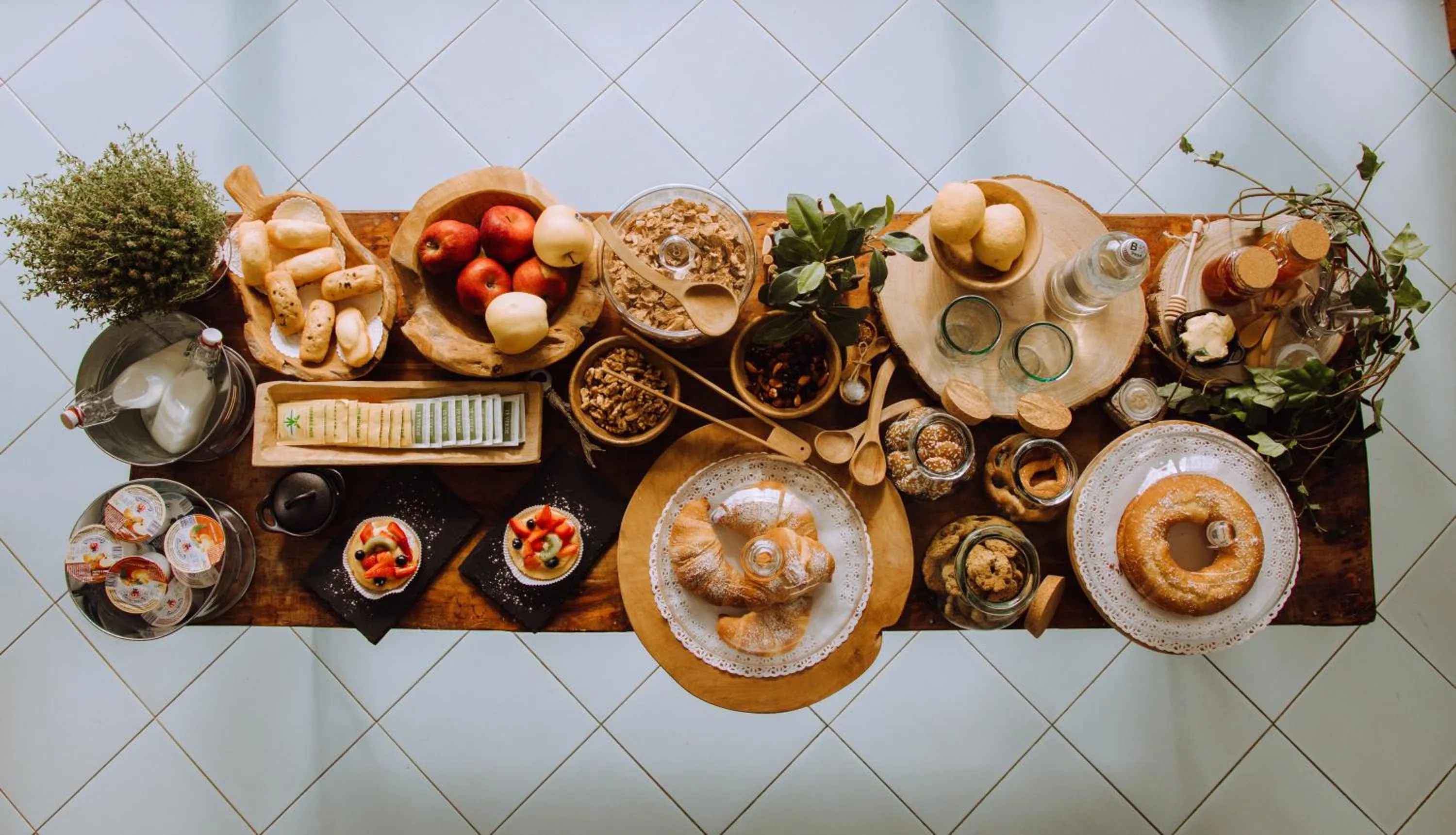 Breakfast in HOTEL LE FONTI