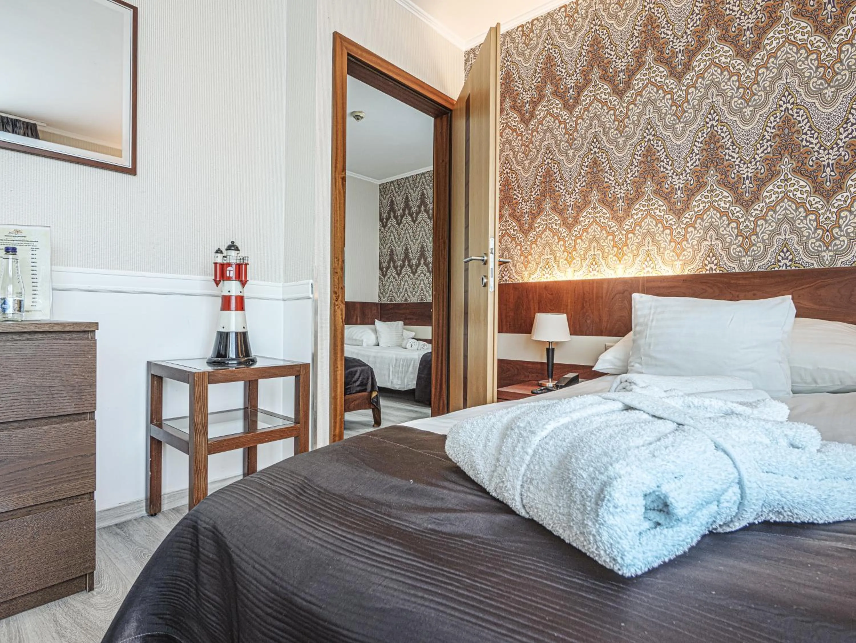 Photo of the whole room, Bed in Holiday Beach Budapest Hotel