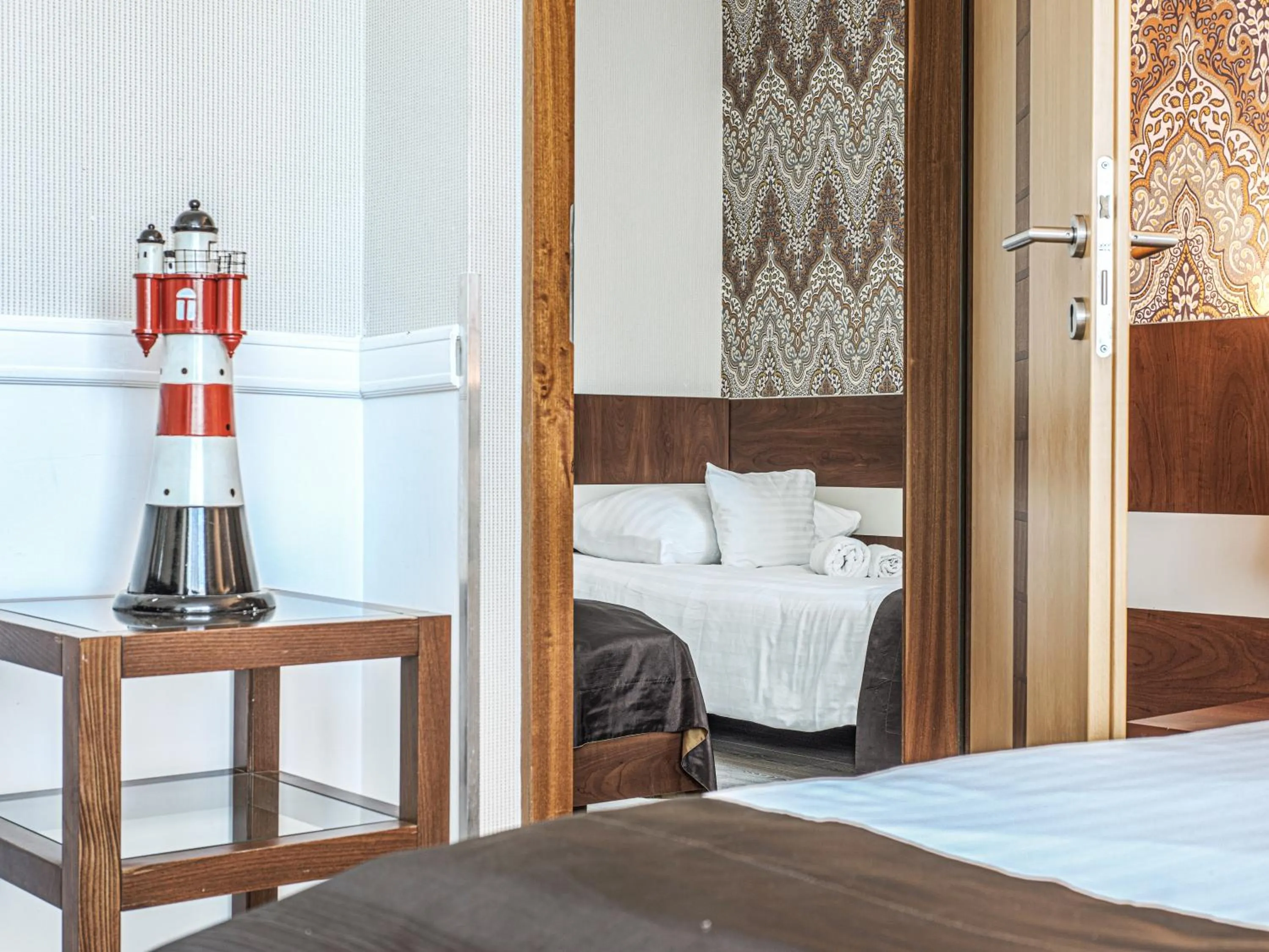 Photo of the whole room, Bed in Holiday Beach Budapest Hotel