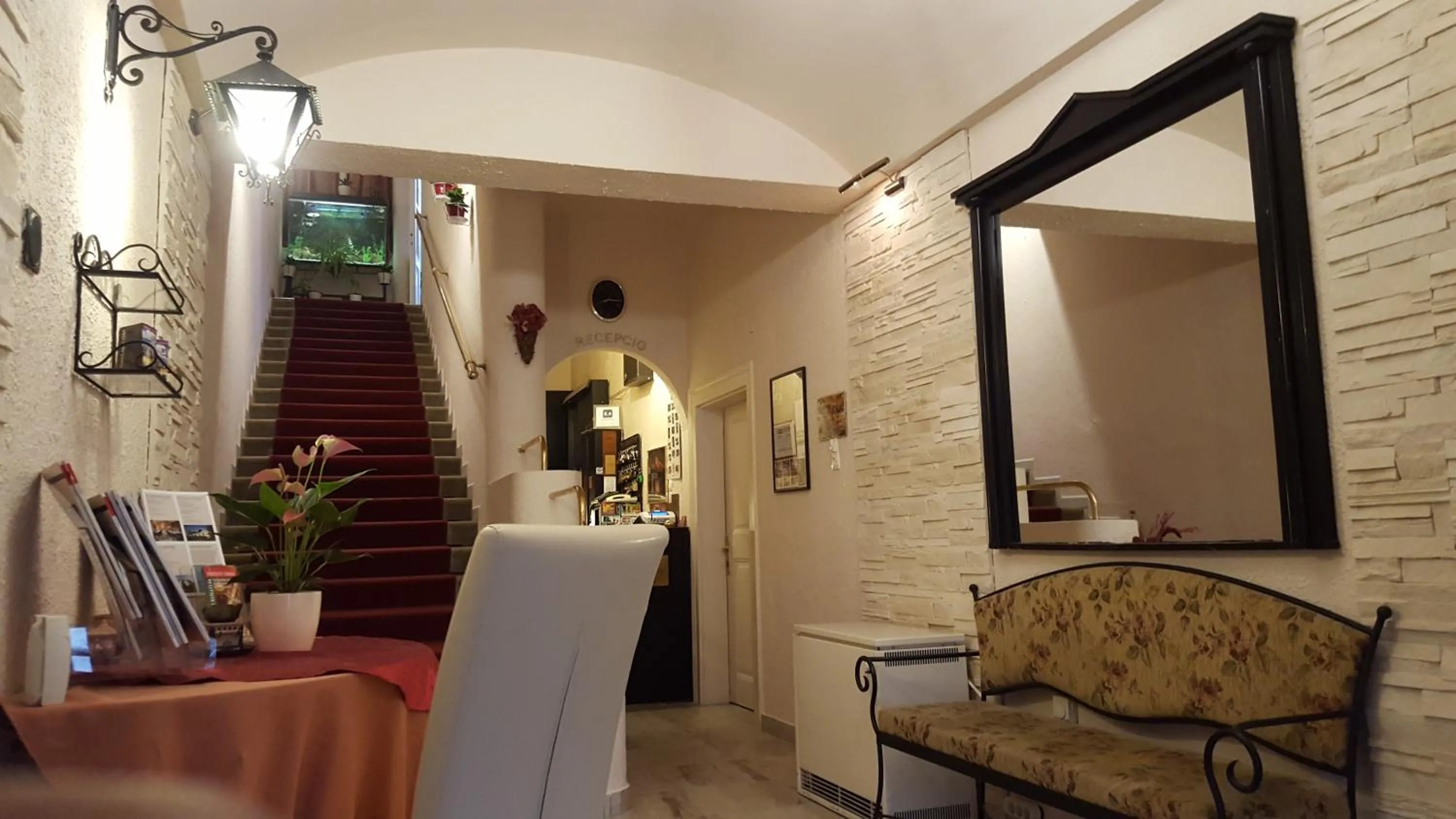 Decorative detail in Hotel Romantik Eger