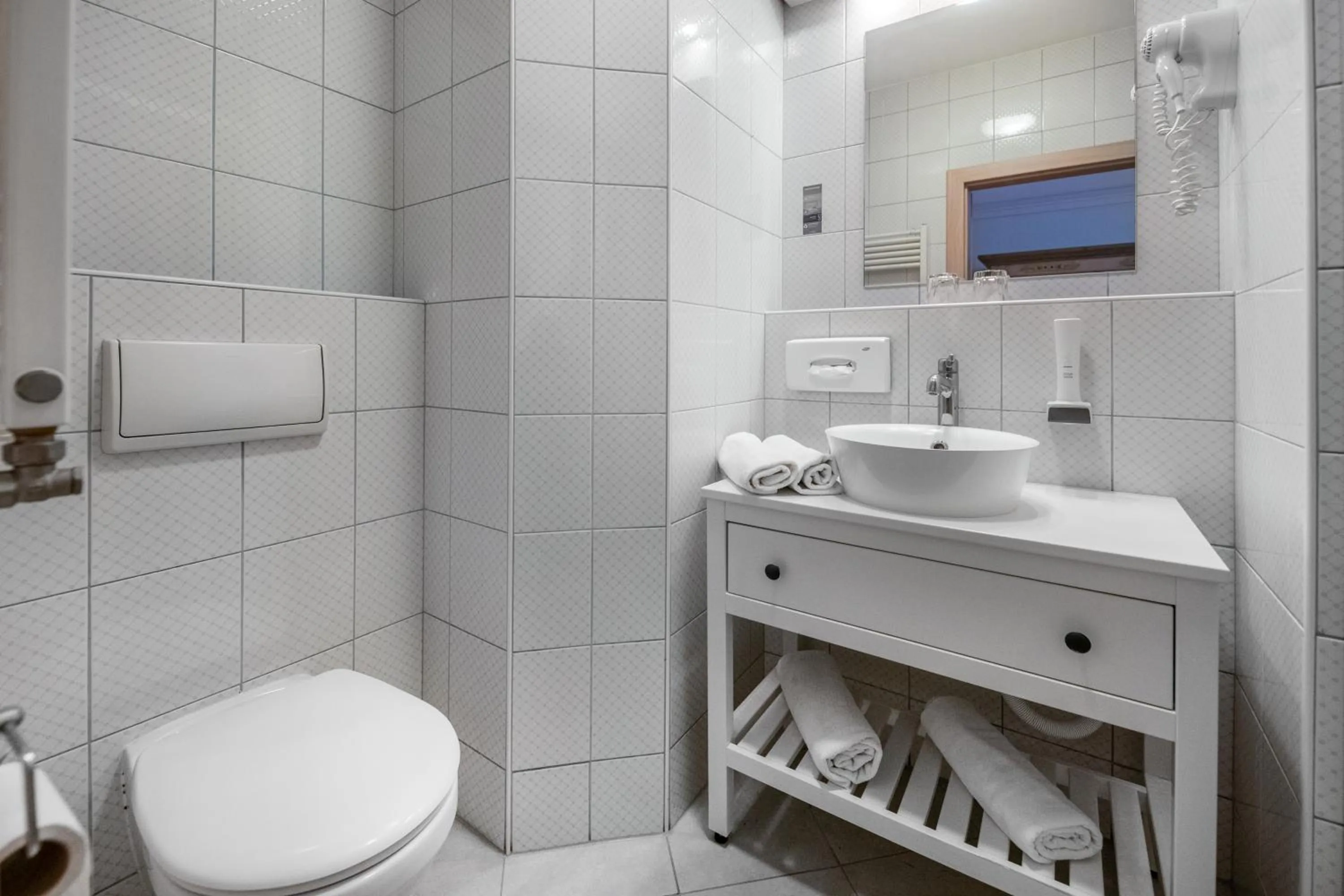 Bathroom in Corvin Hotel Budapest Sissi Wing