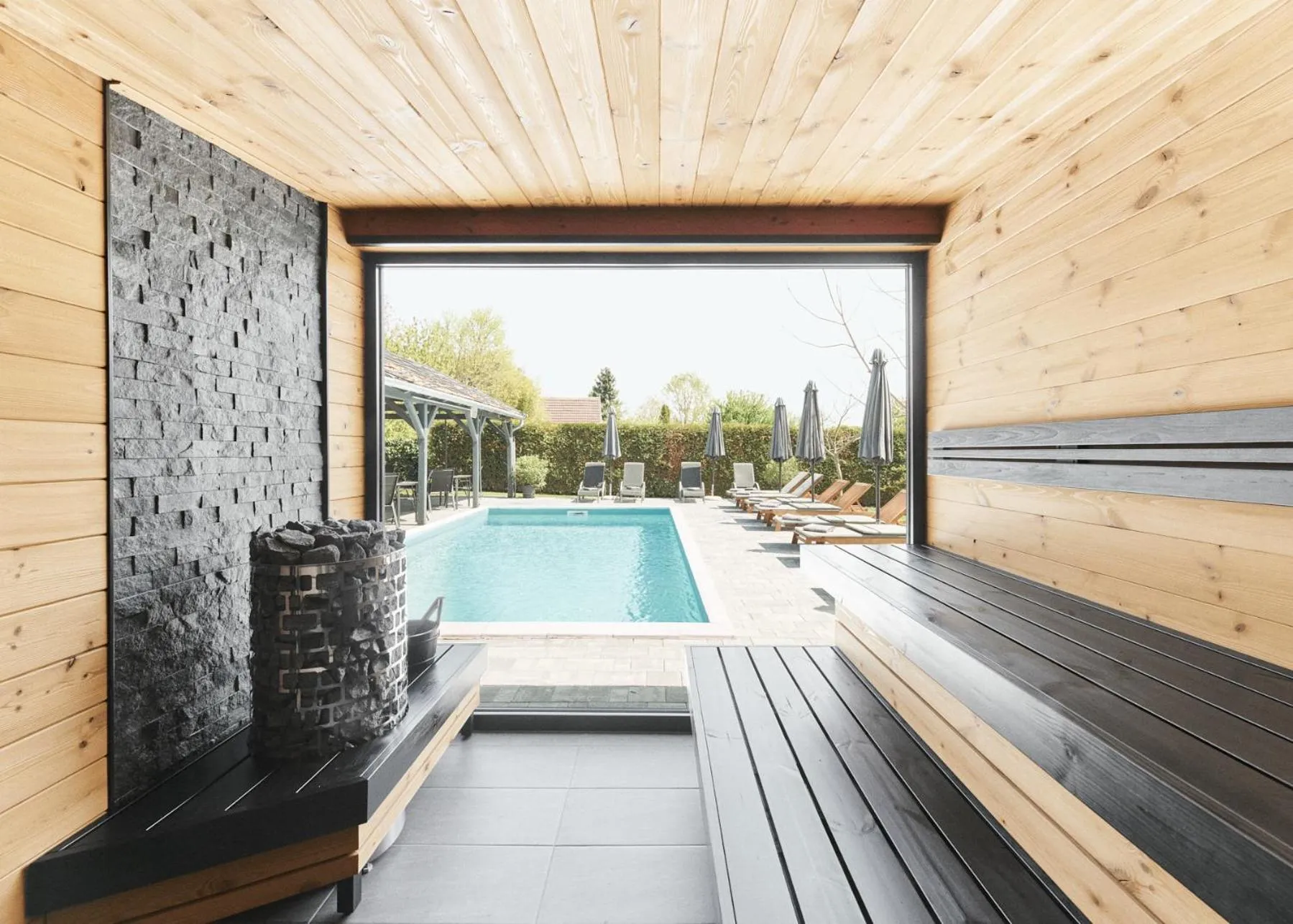 Sauna in Lorelei Pension Adults Only