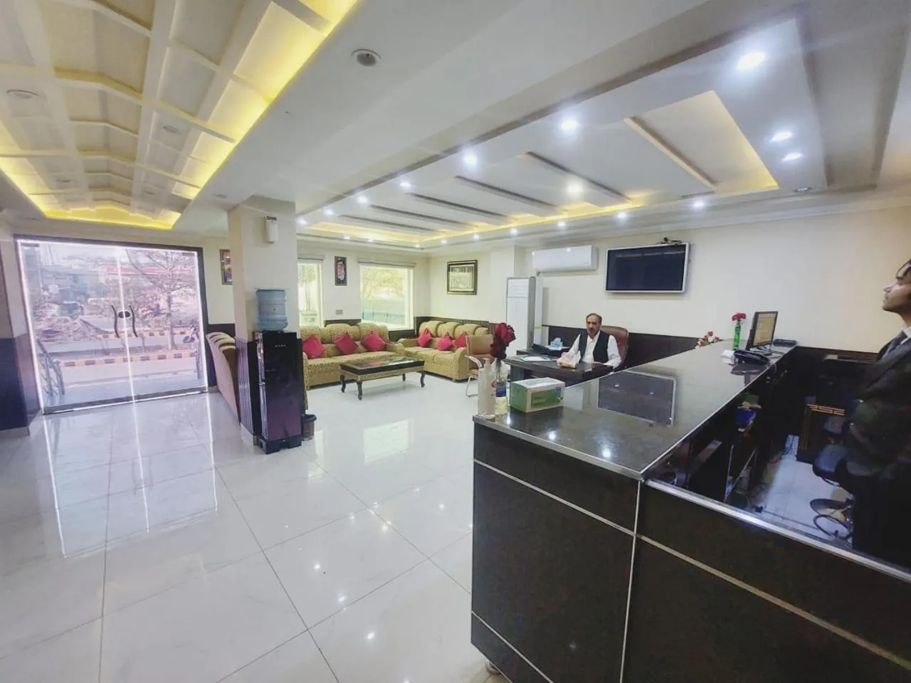 Living room in Hotel White Pearl