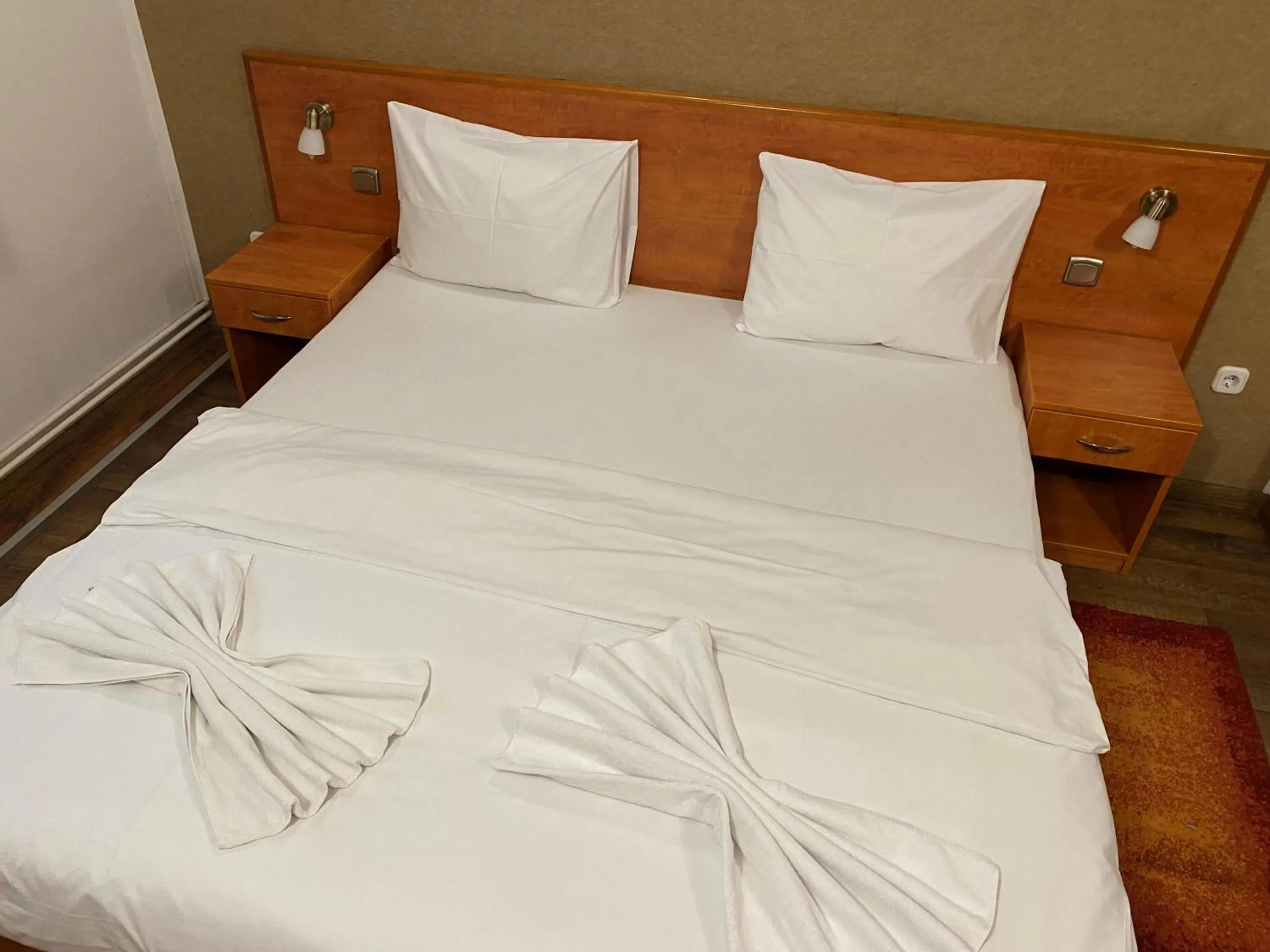 Bed in Easy Star Hotel
