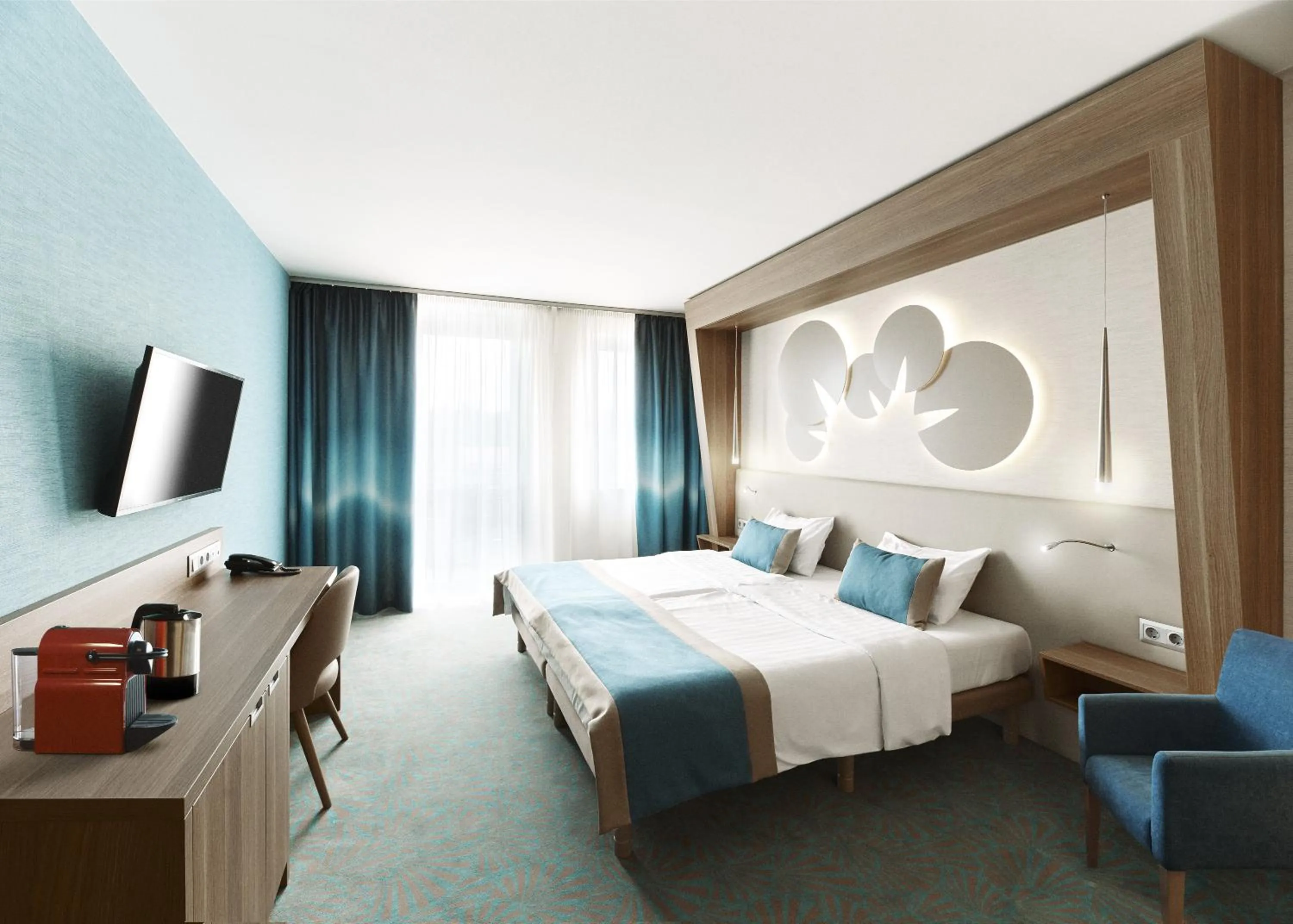 Photo of the whole room, Bed in Hotel Europa Fit Hévíz