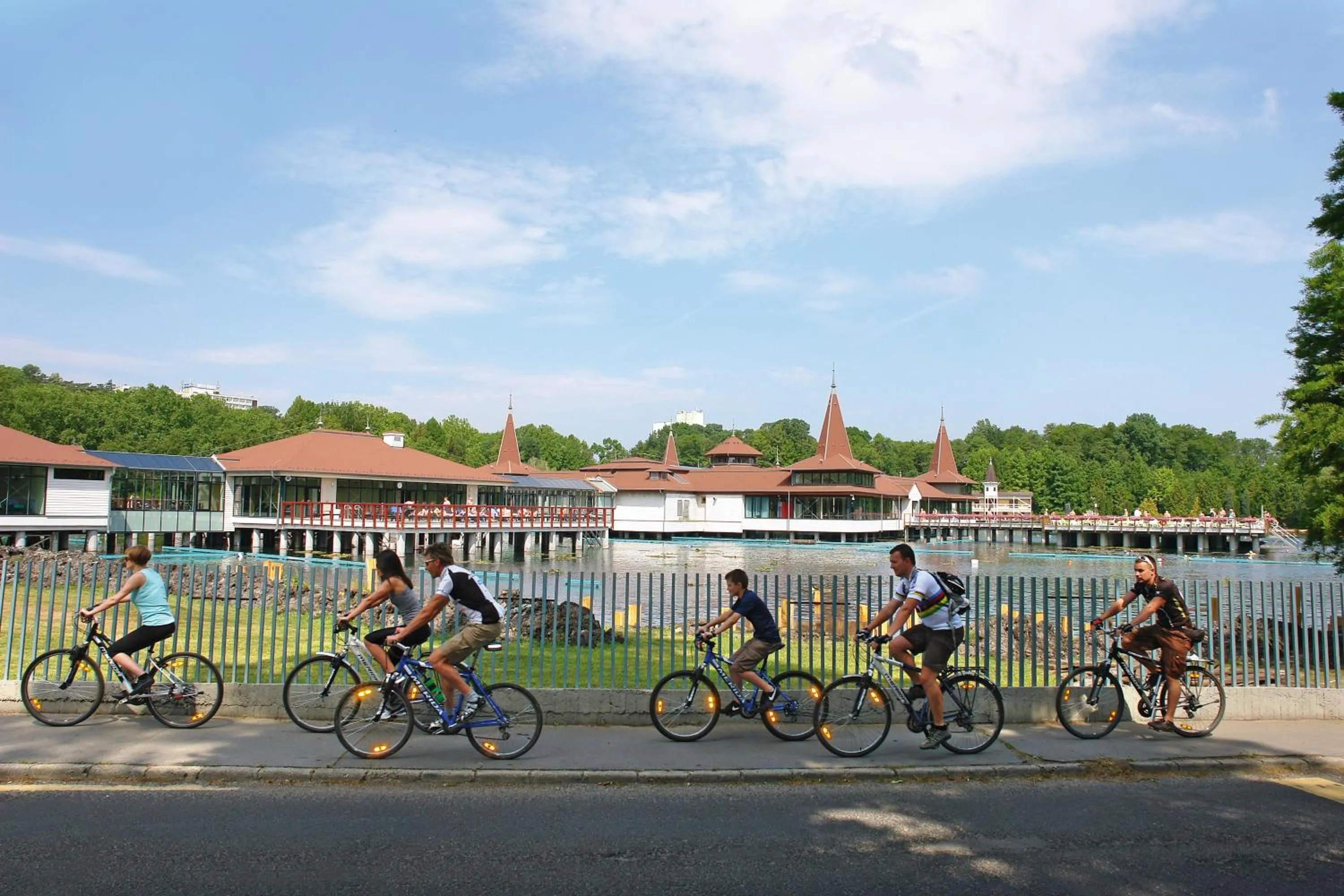 Cycling in Hotel Europa Fit Hévíz