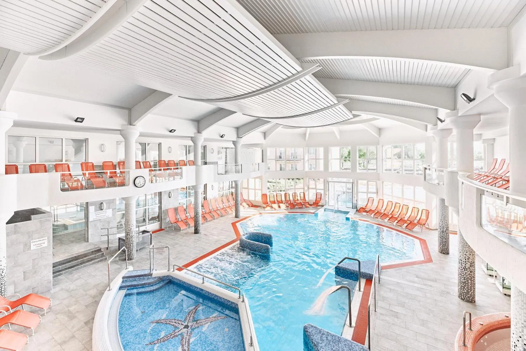 Swimming pool in Hotel Europa Fit Hévíz