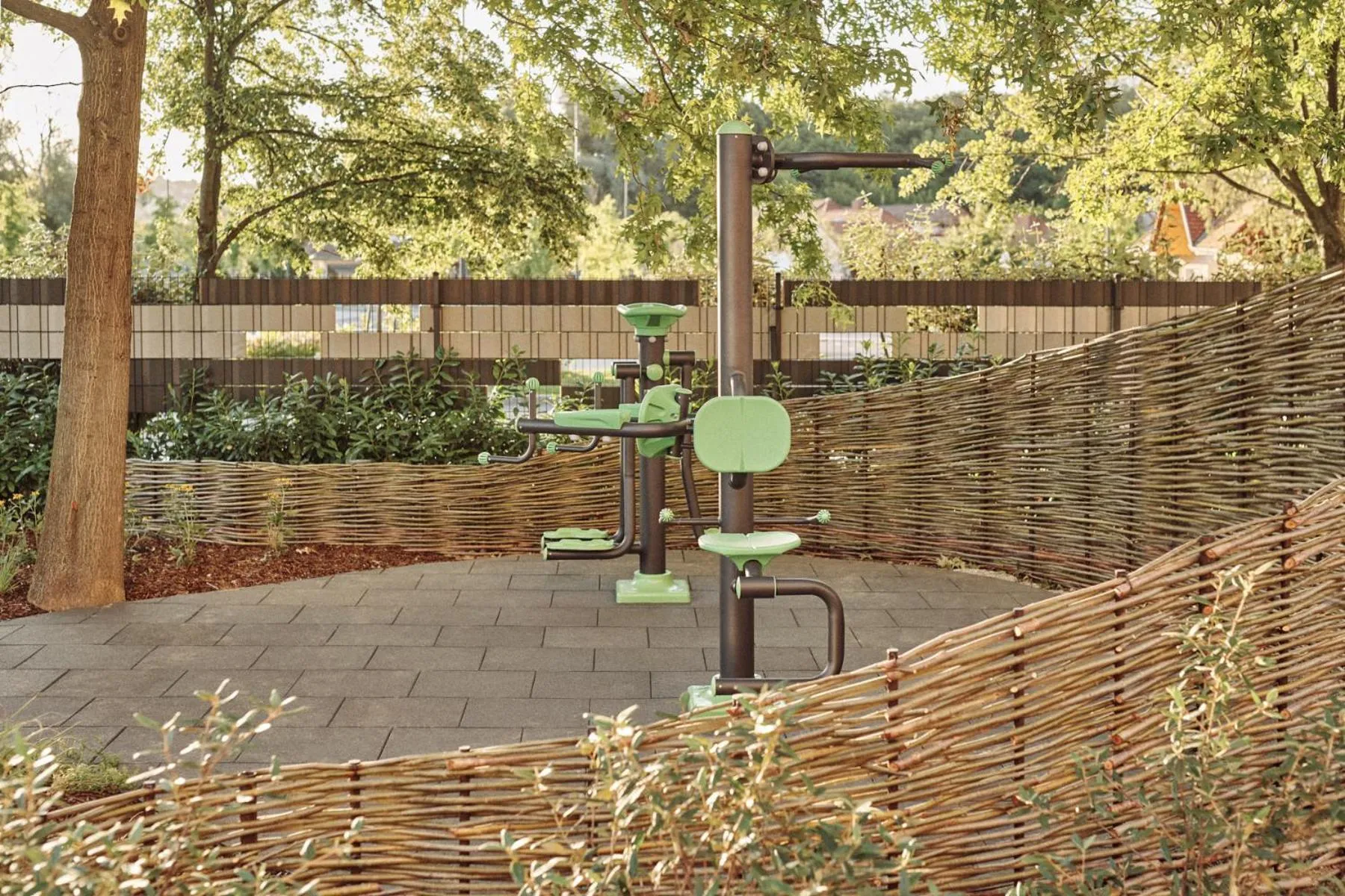 Garden in Hotel Europa Fit Hévíz