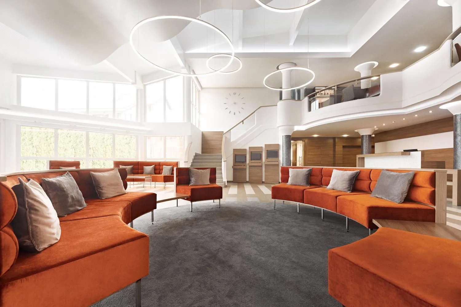 Lobby or reception in Hotel Europa Fit Hévíz