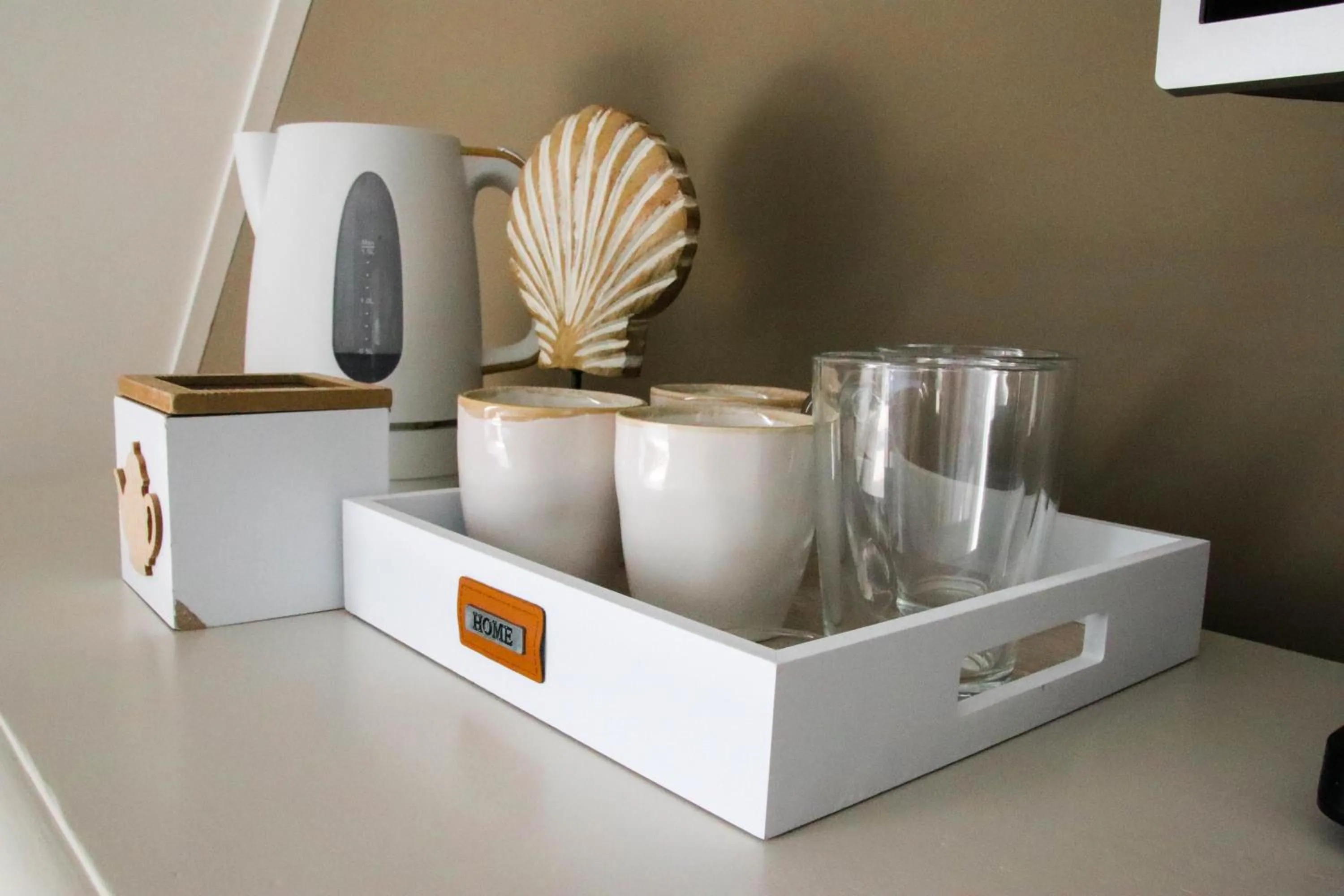 Coffee/tea facilities in B&B Schotererf