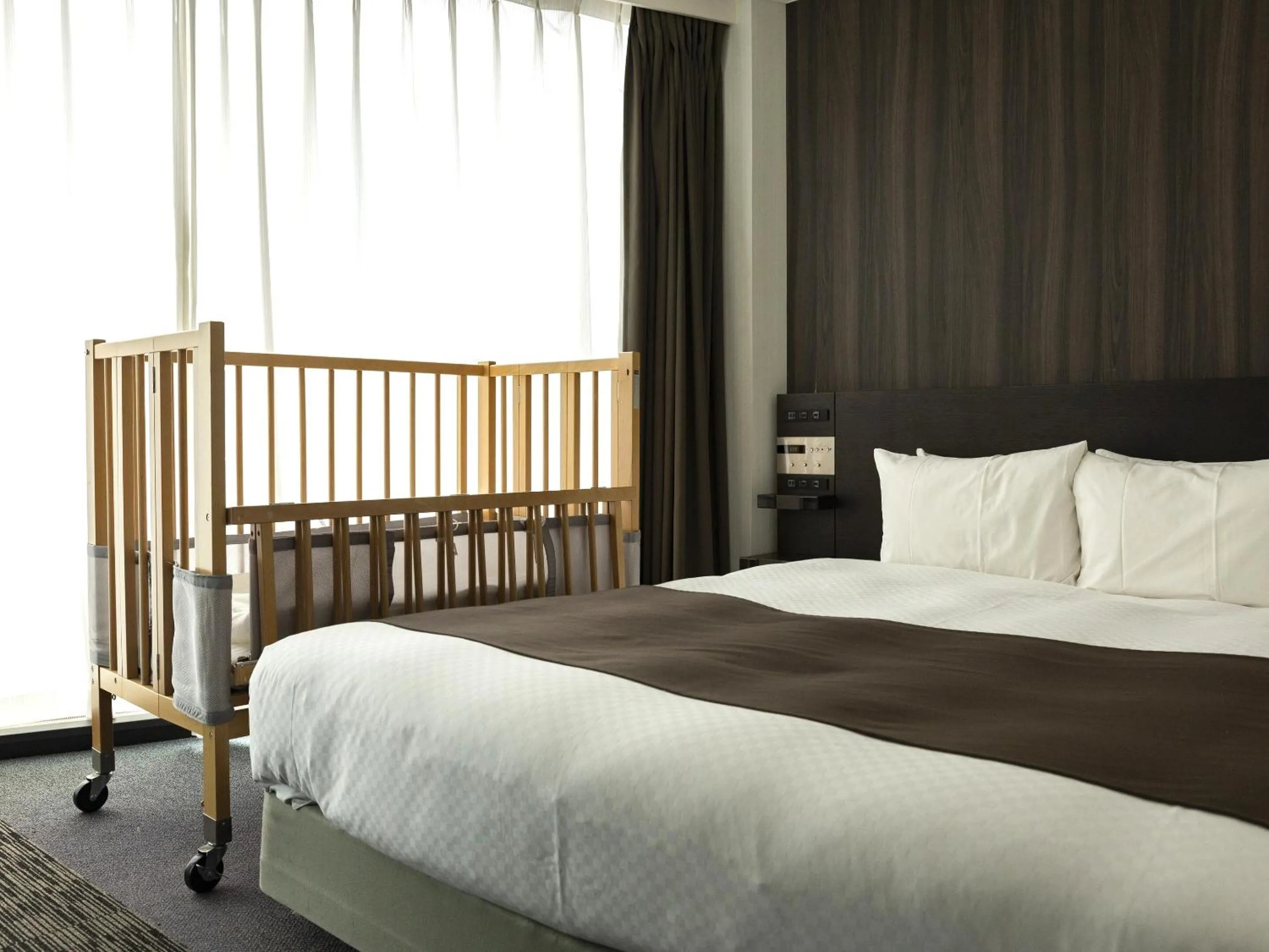 cot, Bed in Tenza Hotel at Hakata Station