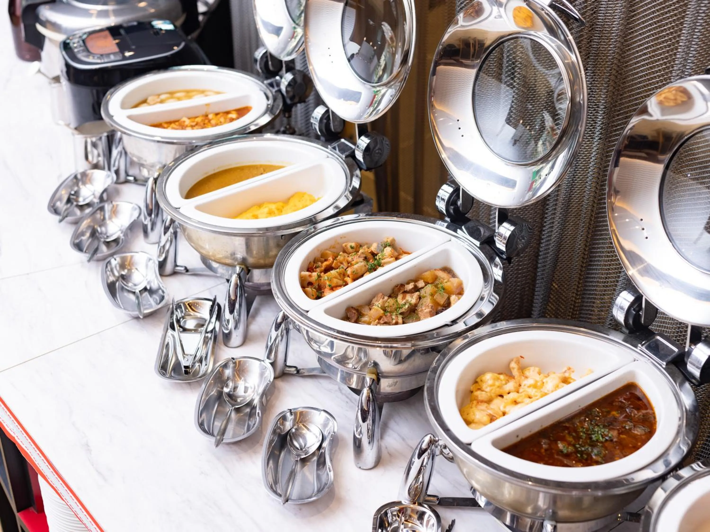 Buffet breakfast in Tenza Hotel at Hakata Station