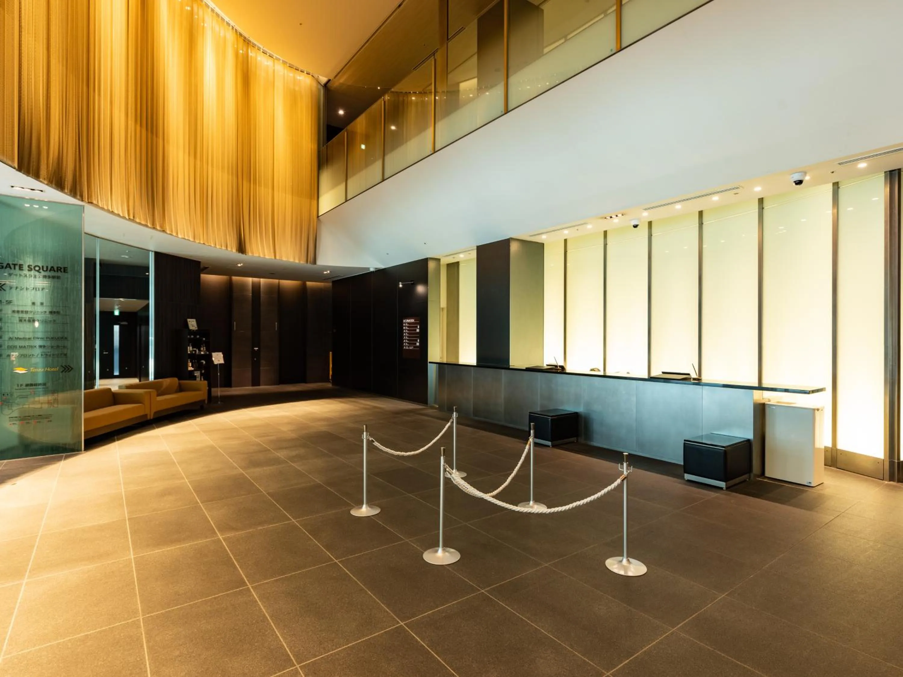 Lobby or reception in Tenza Hotel at Hakata Station