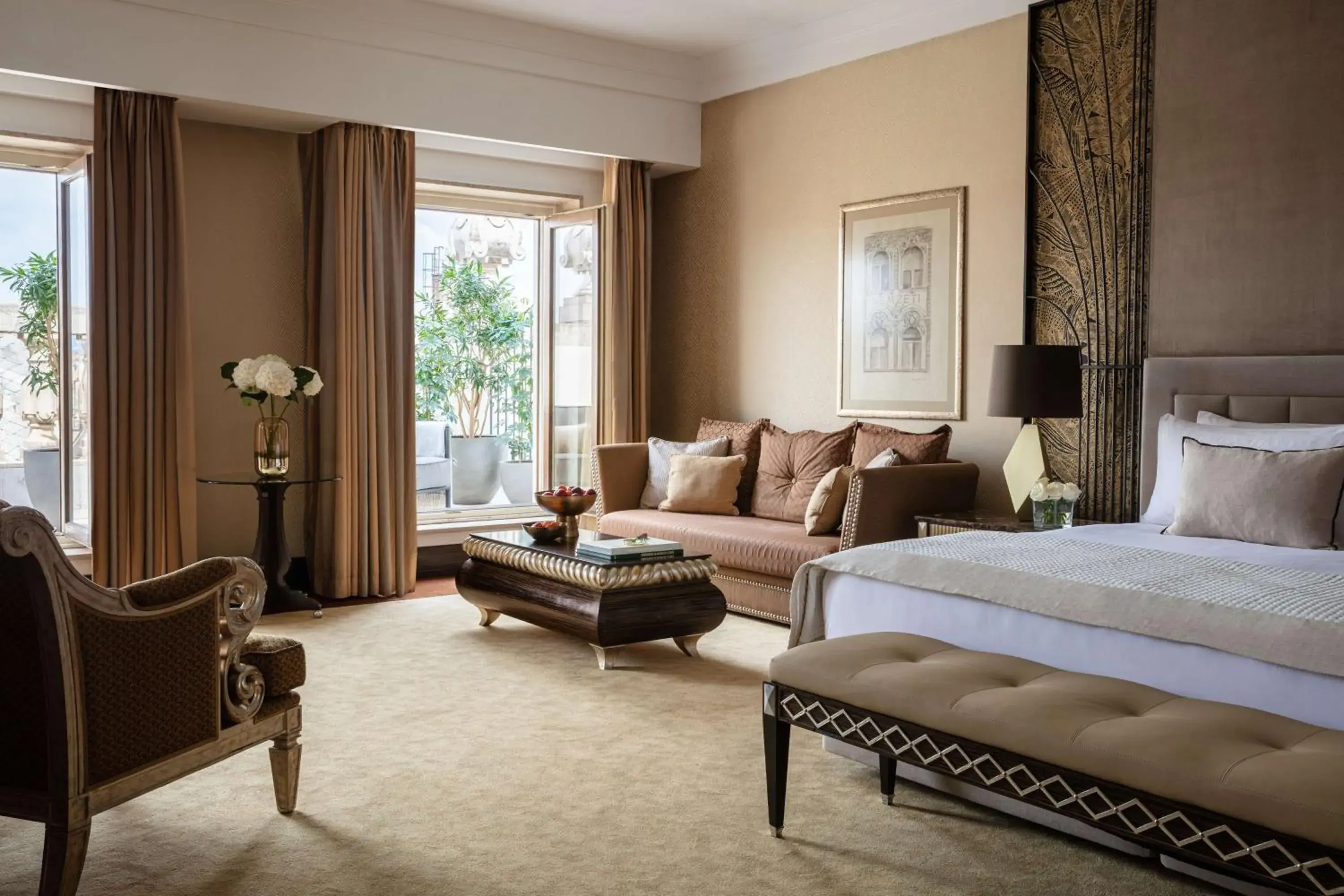 Junior Suite with Terrace in Anantara New York Palace Budapest - A Leading Hotel of the World Junior Suite with Terrace in Anantara New York Palace Budapest - A Leading Hotel of the World