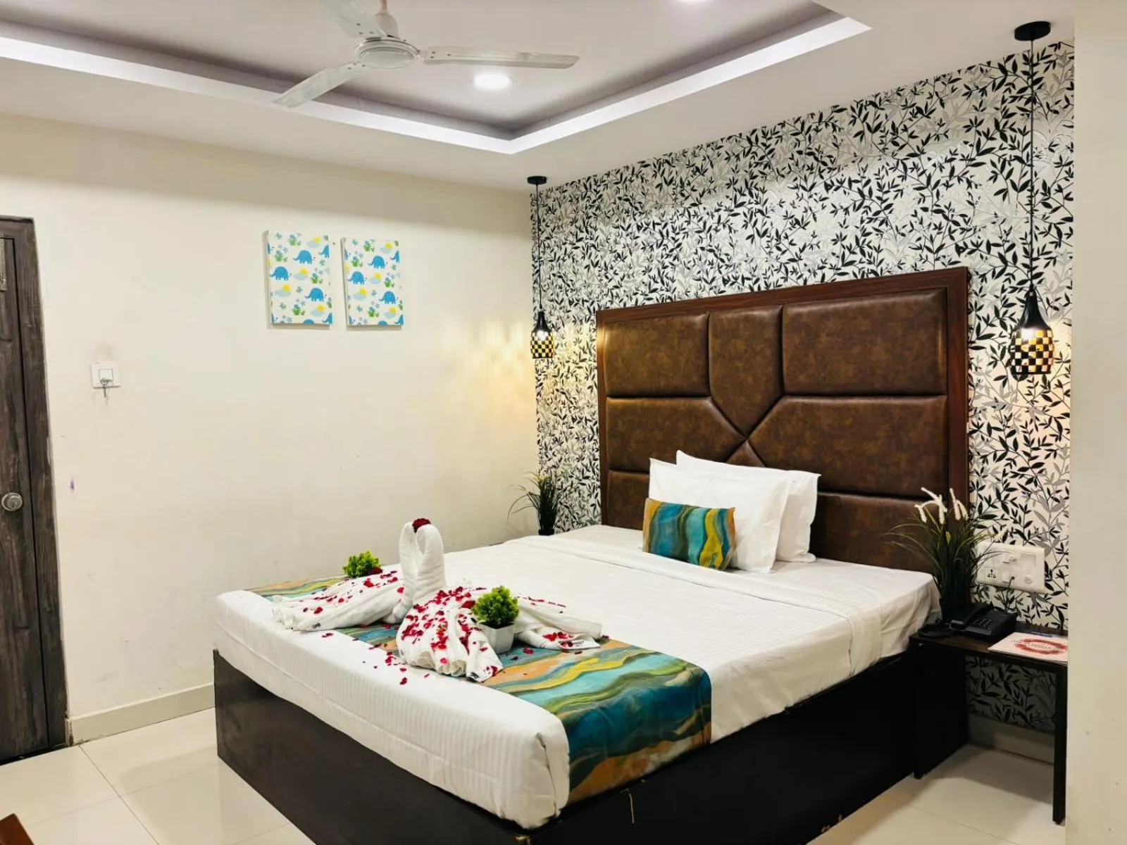 Bed in Hotel oak by signature airport zone hyderabad
