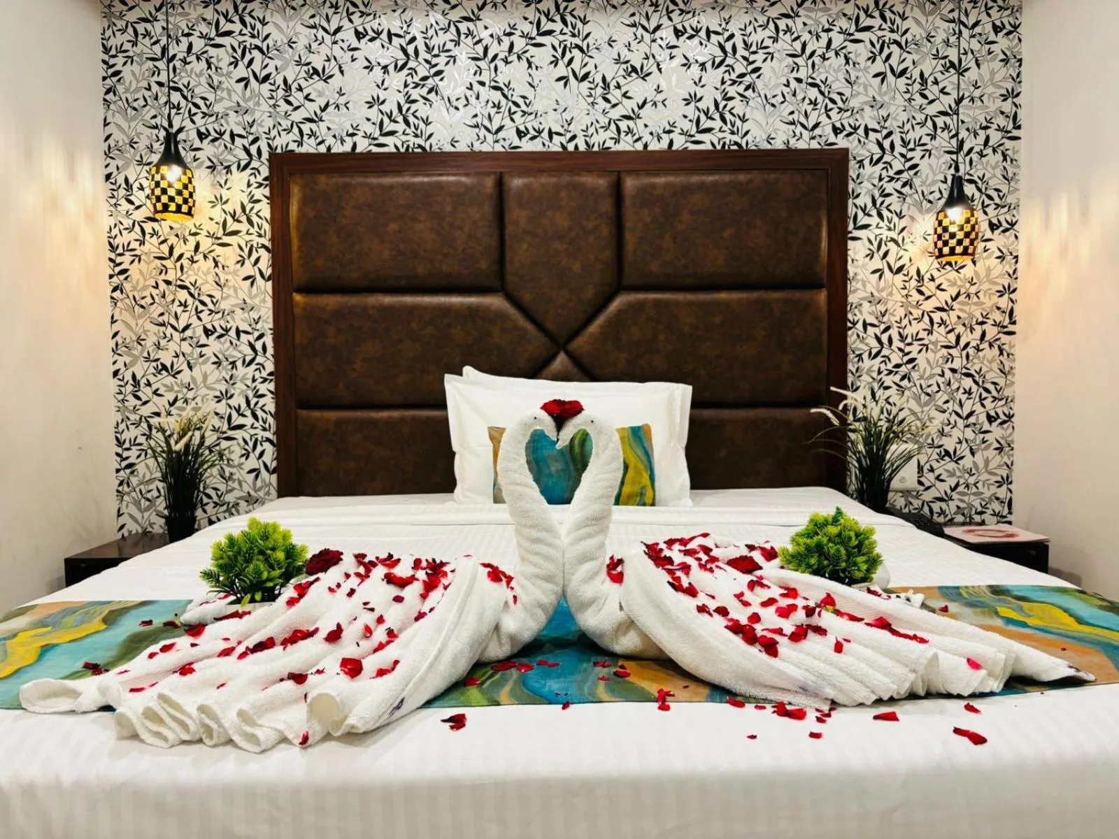 Bed in Hotel oak by signature airport zone hyderabad