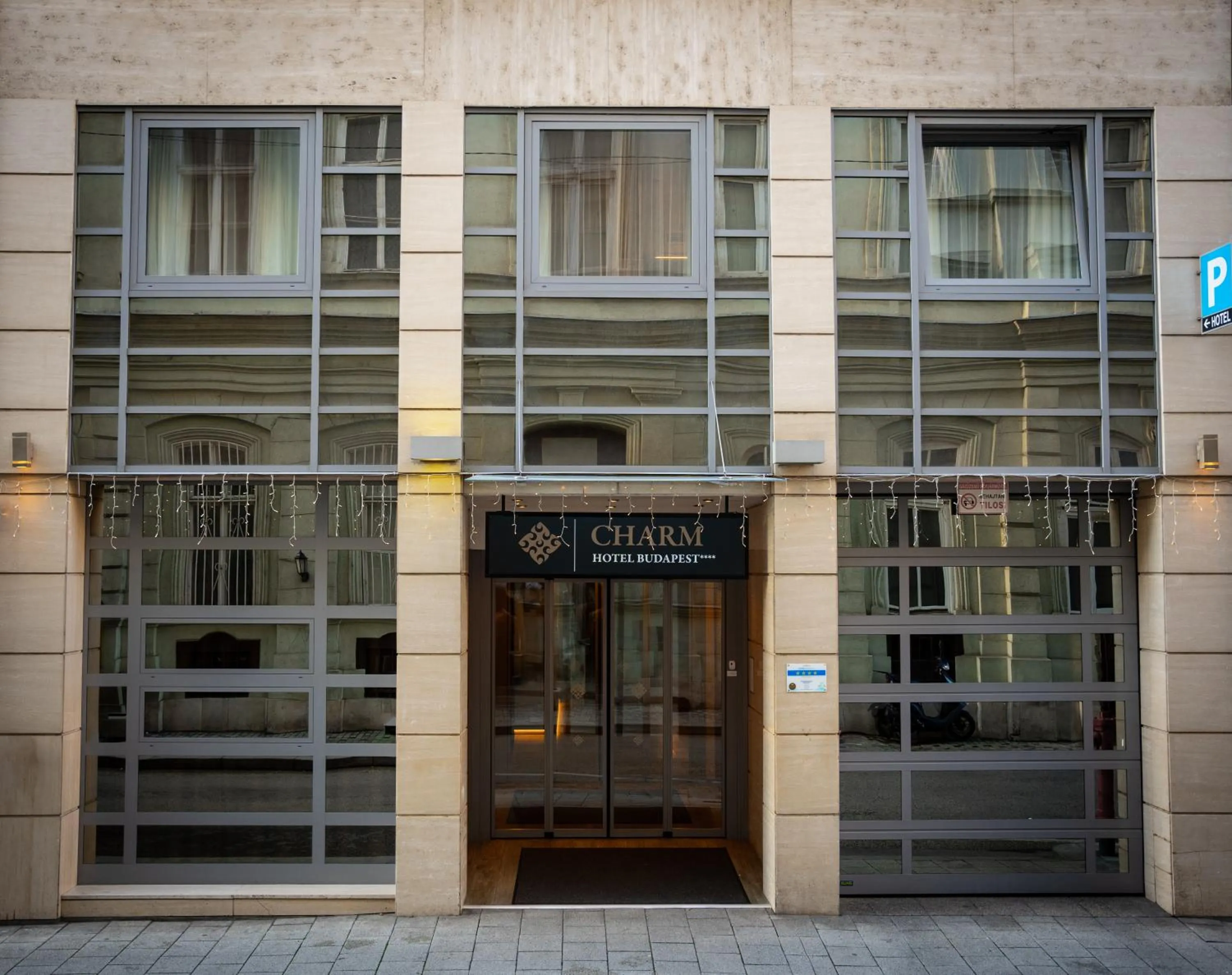 Property building in Charm Hotel Budapest - formerly Boutique Hotel Budapest